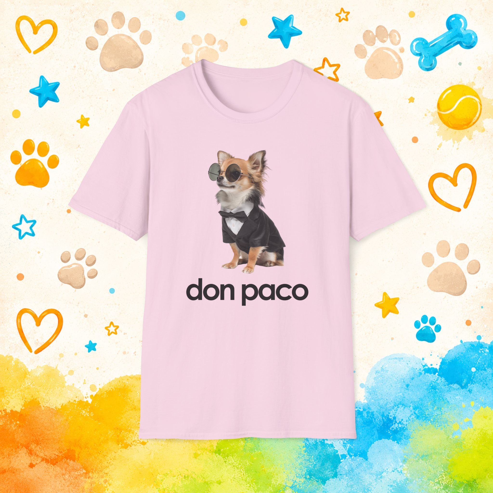 Don Paco Funny Chihuahua T-Shirt – Cool Chihuahua Boss Dog Tee