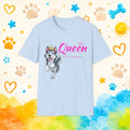 Queen of Zoomies | Funny Siberian Husky T-Shirt | Husky Personality Graphic Tee for Dog Lovers