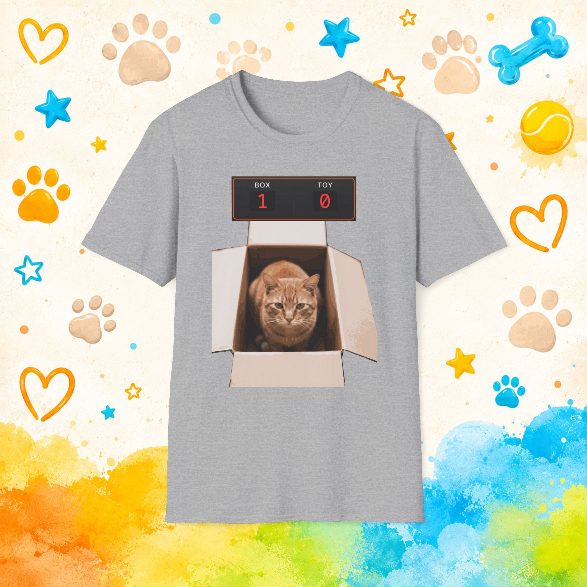 Cat in a Box T-Shirt