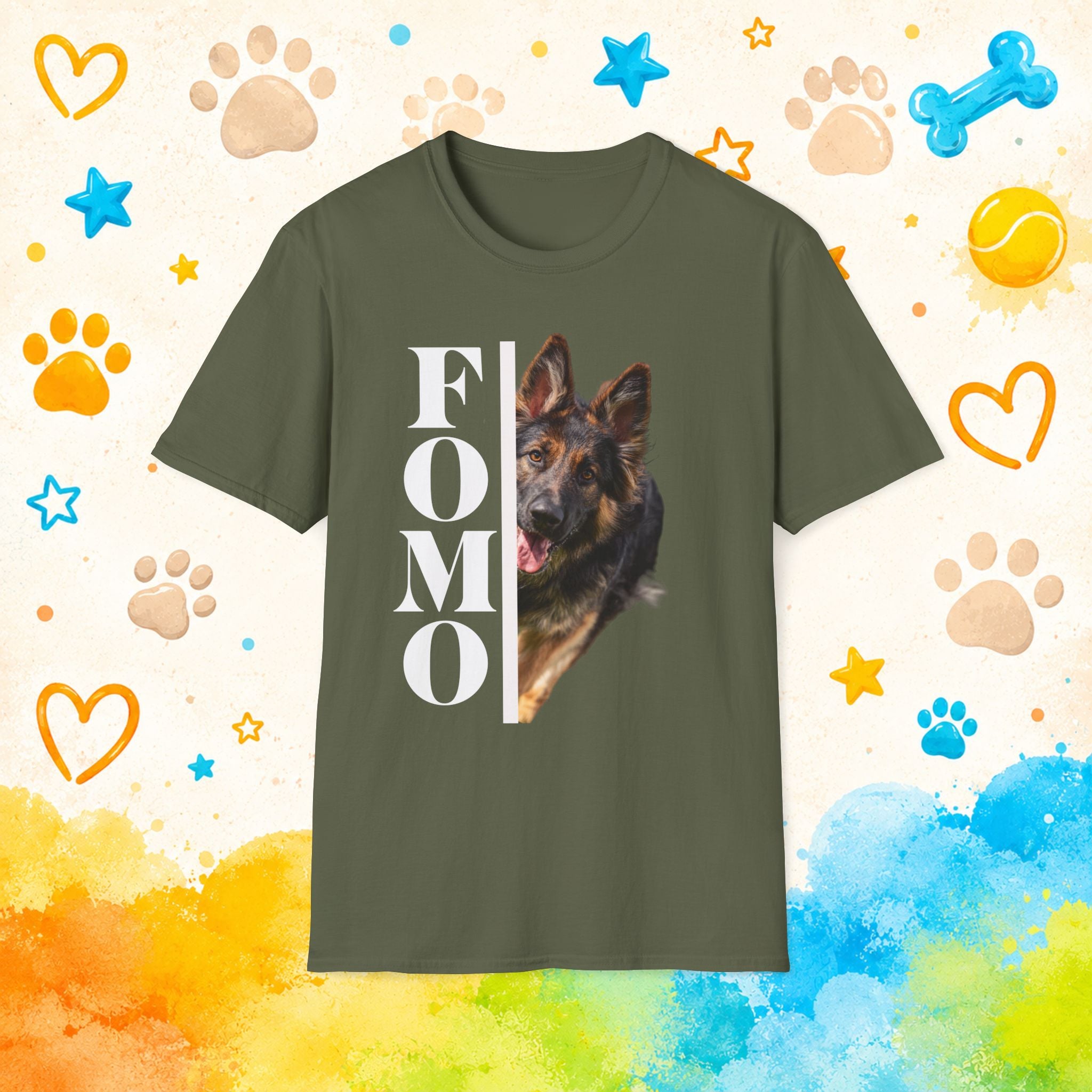 German Shepherd FOMO T-Shirt