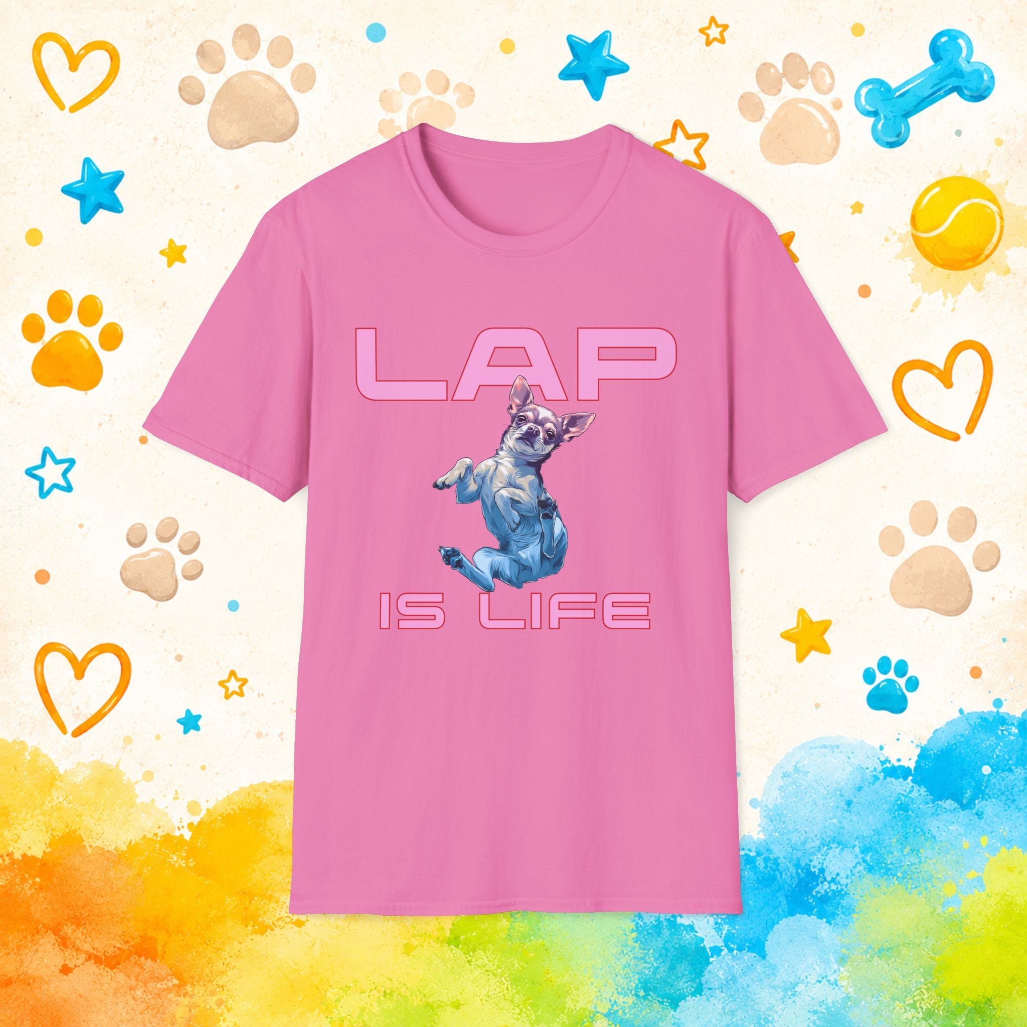 Chihuahua Lap Is Life Funny T-Shirt