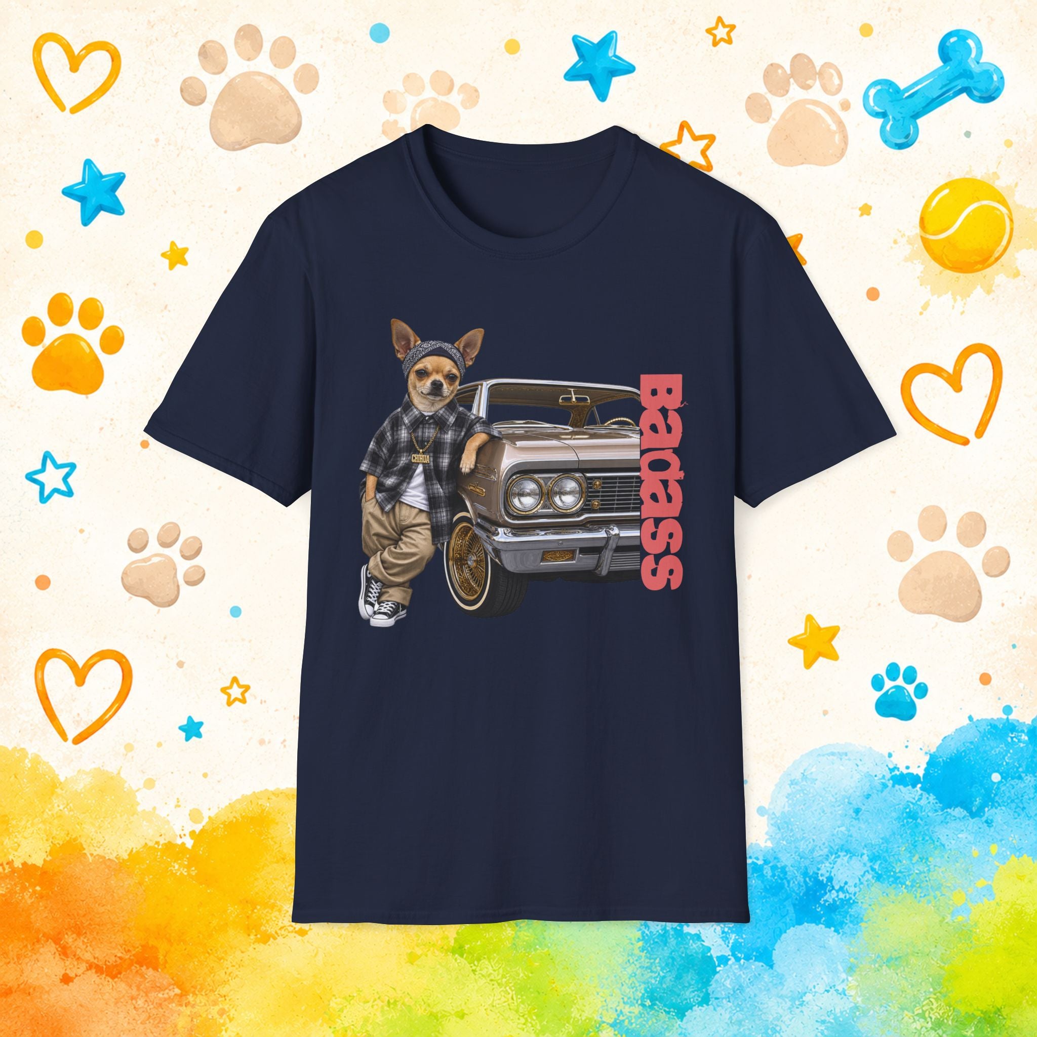 Chihuahua Lowrider Street T-Shirt