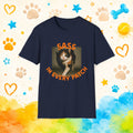 Cat "Sass in Every Patch" T-shirt