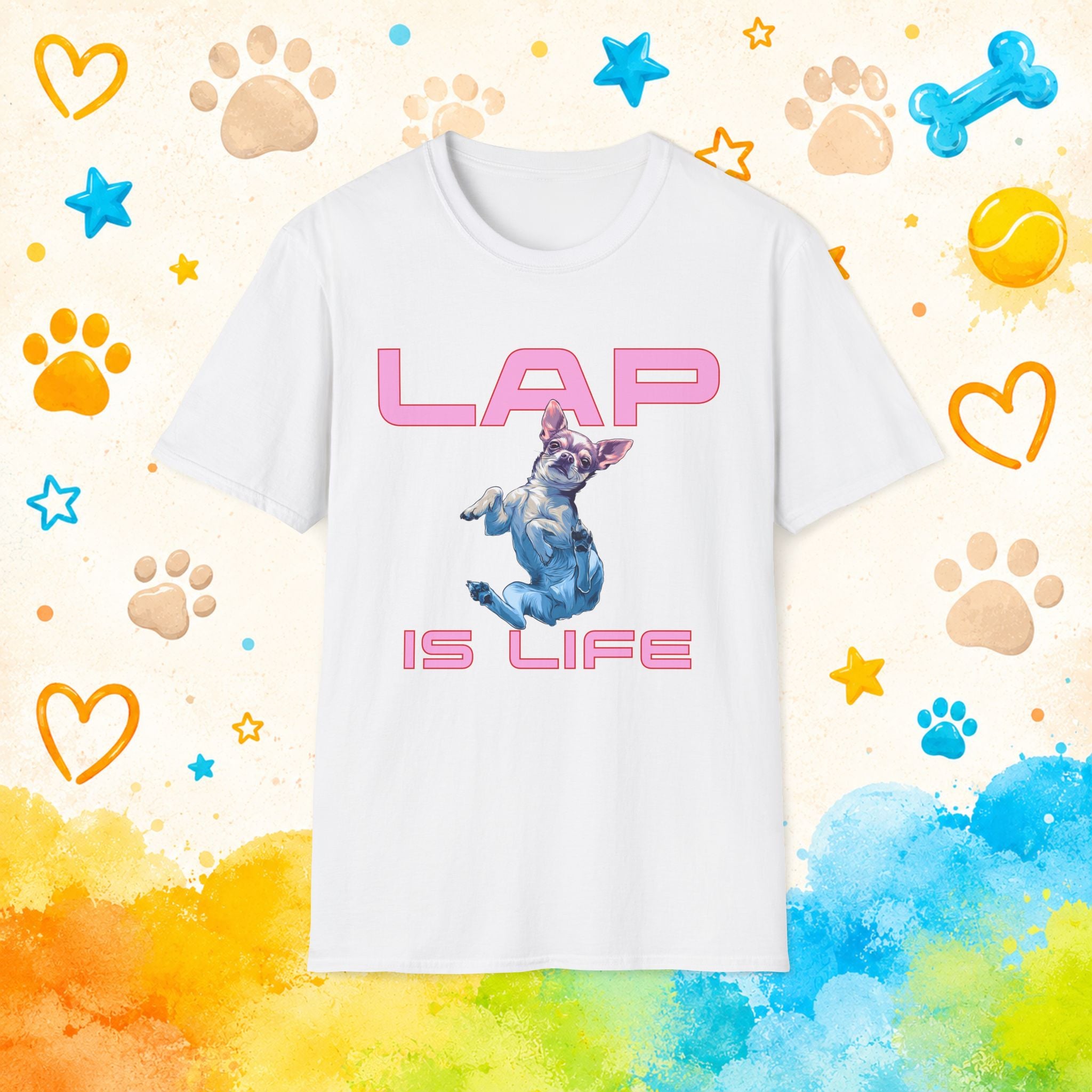 Chihuahua Lap Is Life Funny T-Shirt