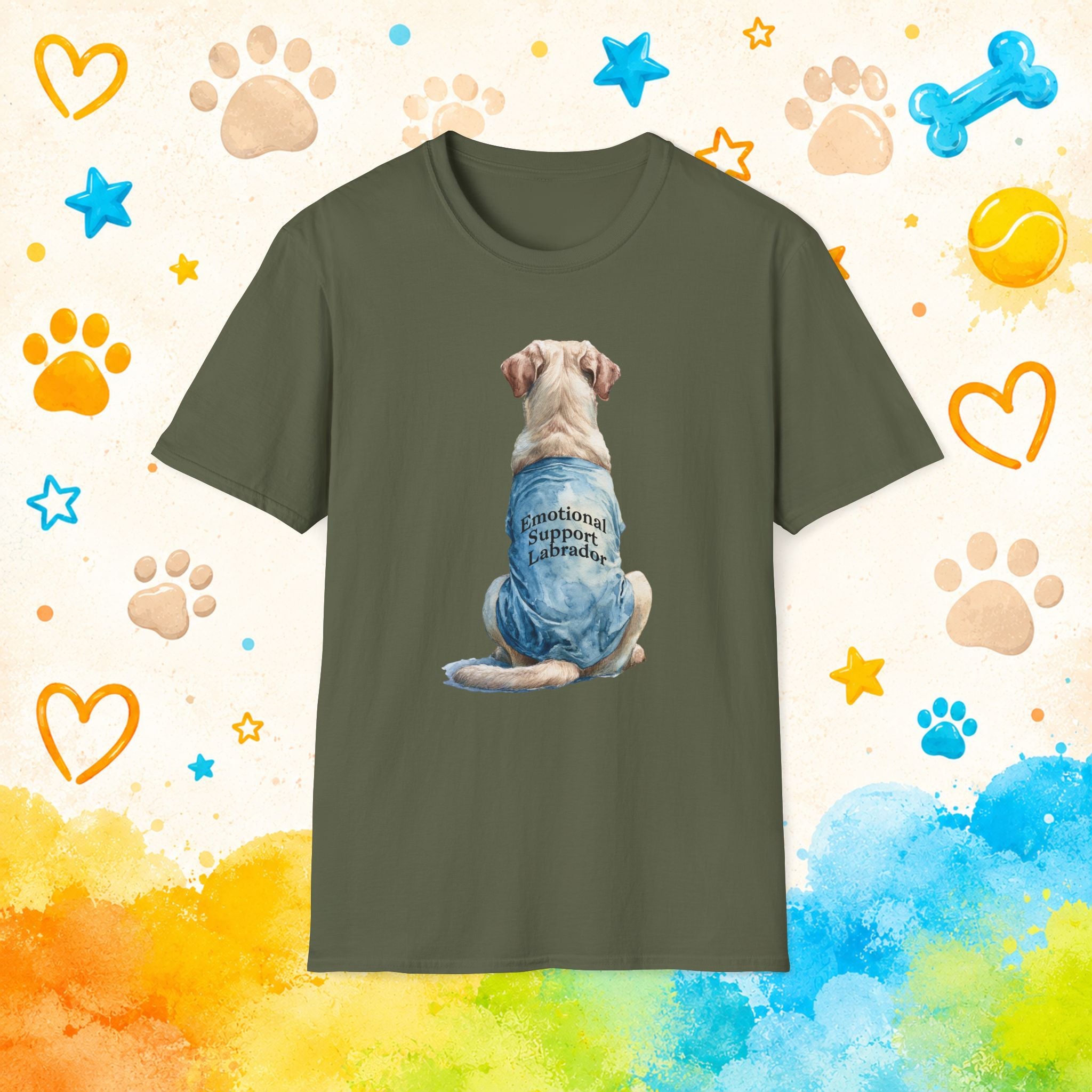 Emotional Support Labrador T-Shirt