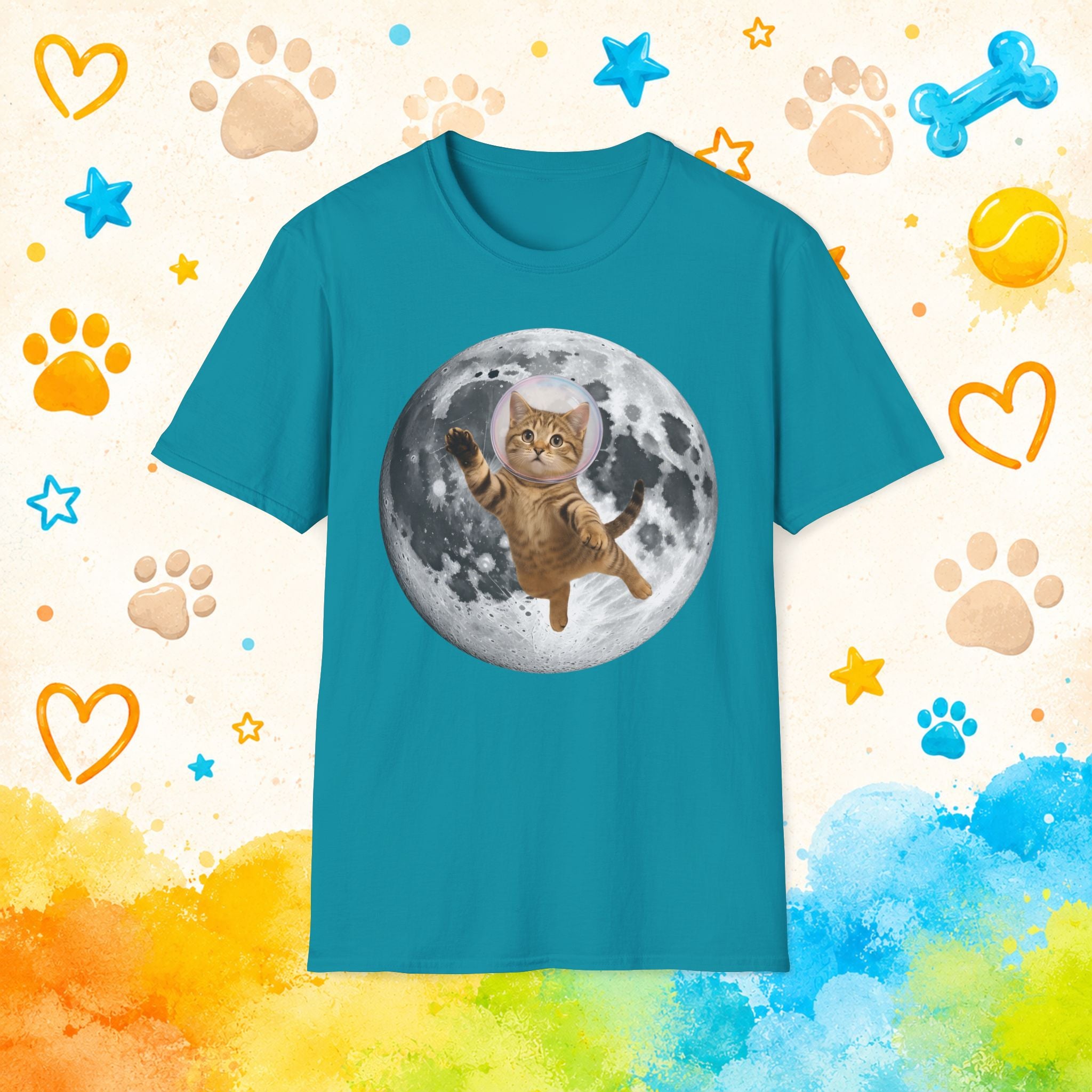 Cat Astronaut Kitty T‑Shirt
