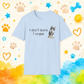 I Don't Bark, I Argue – Funny Husky Shirt for Siberian Husky Owners and Dog Lovers