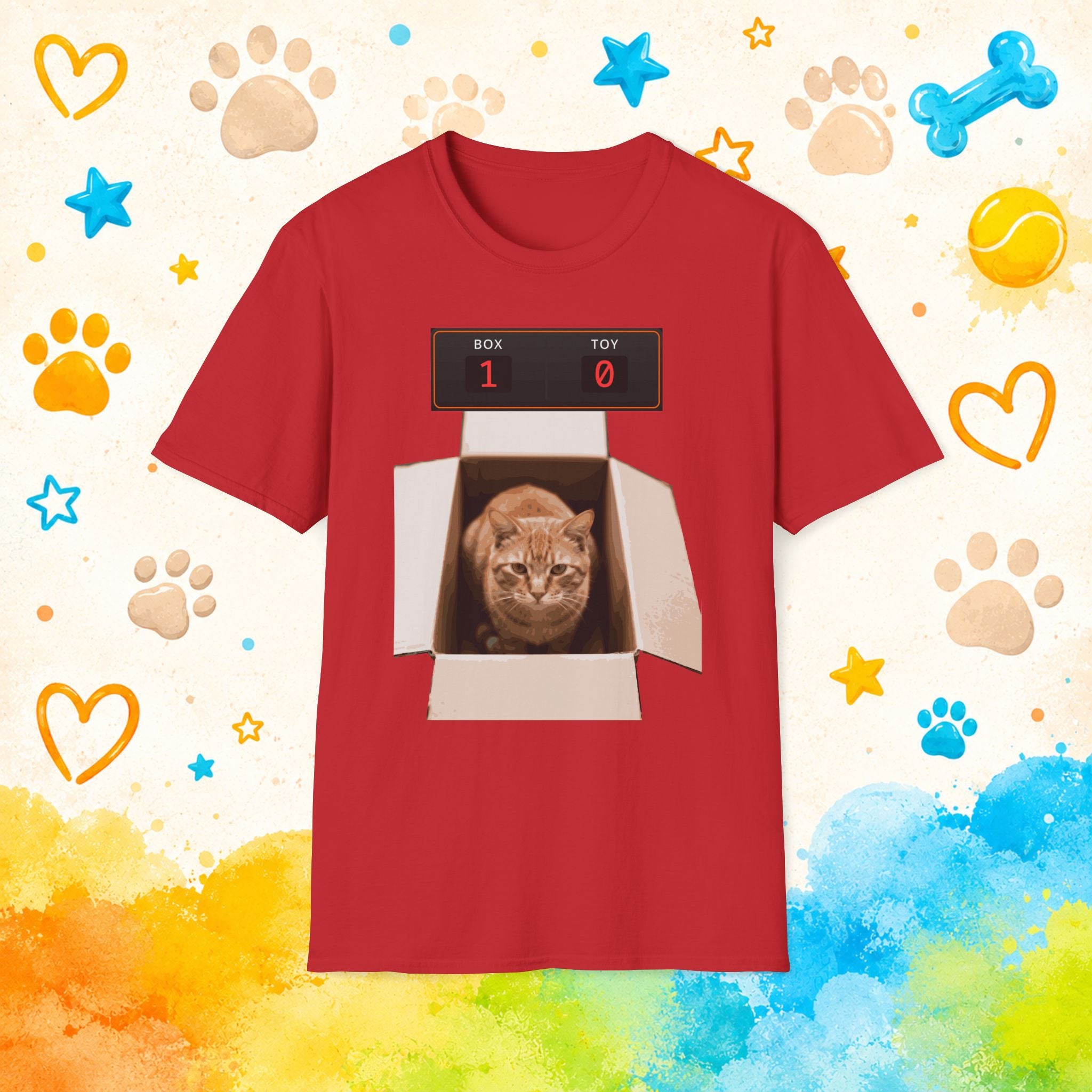 Cat in a Box T-Shirt