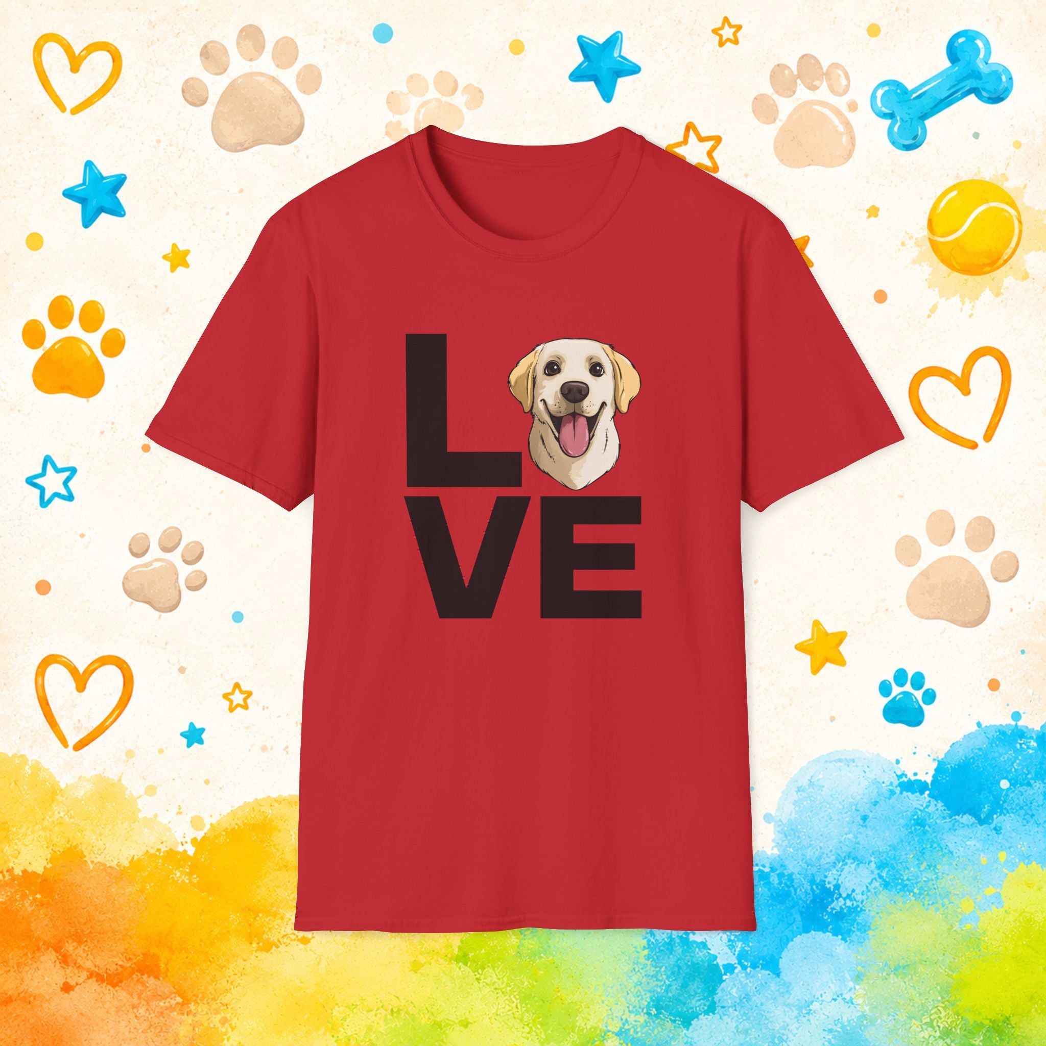 Labrador LOVE Graphic Tee