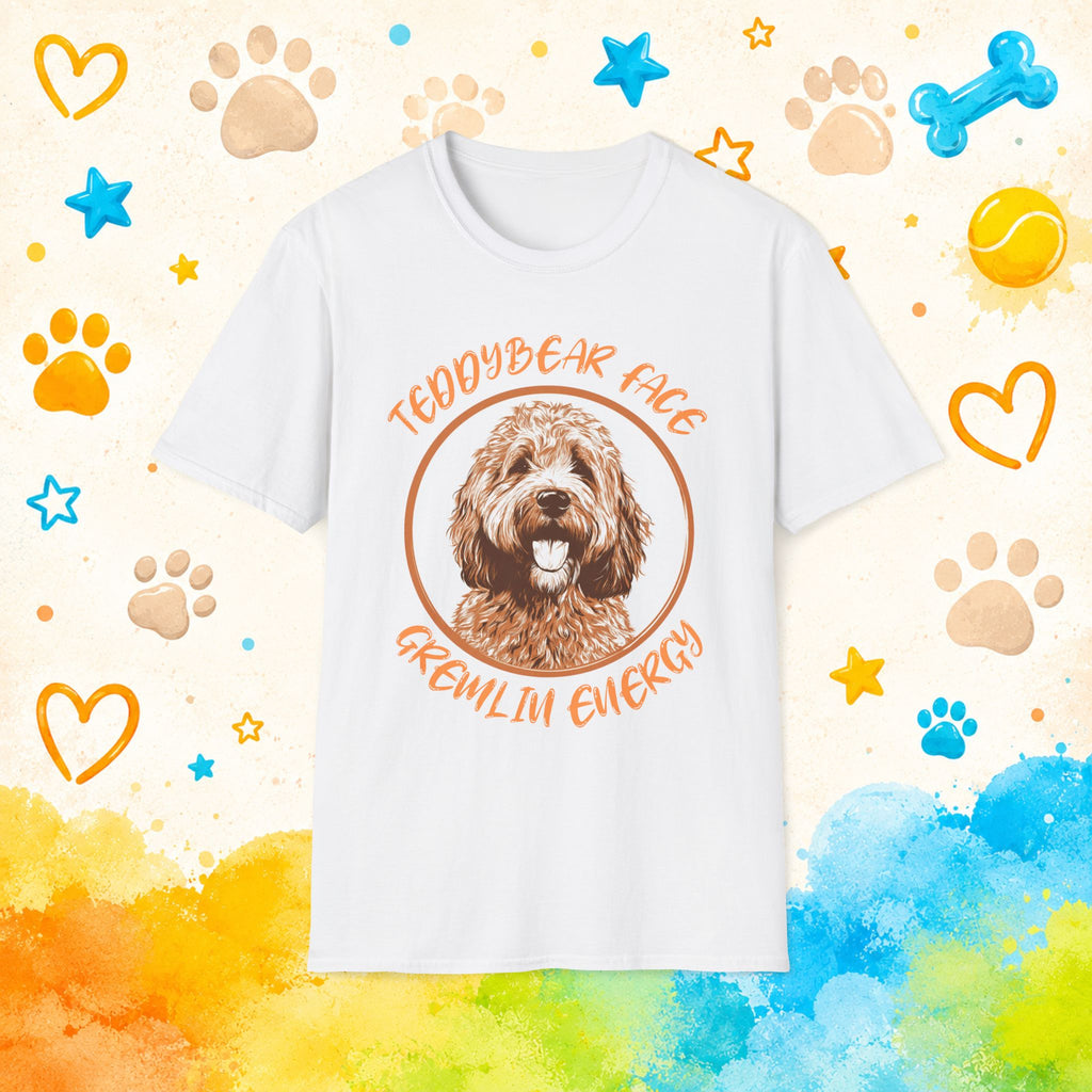 Goldendoodle Teddy Bear Face T-Shirt