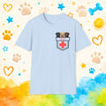 Emergency Lab Stash Funny Labrador Retriever T-Shirt – Pocket Labs Dog Lover Tee