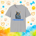 Freezing Funny Chihuahua T-Shirt – Cozy Blanket Burrito Dog Humor Tee