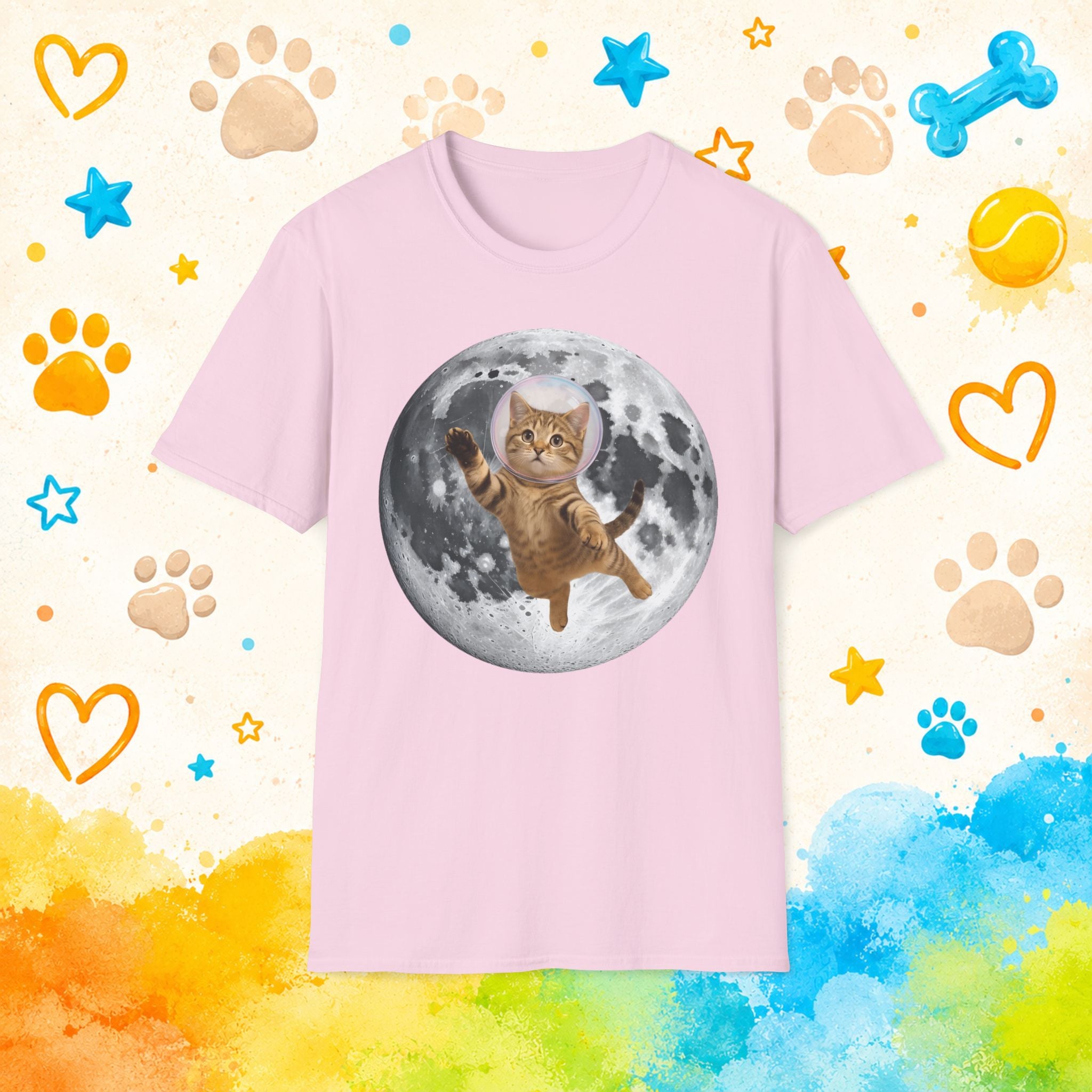 Cat Astronaut Kitty T‑Shirt
