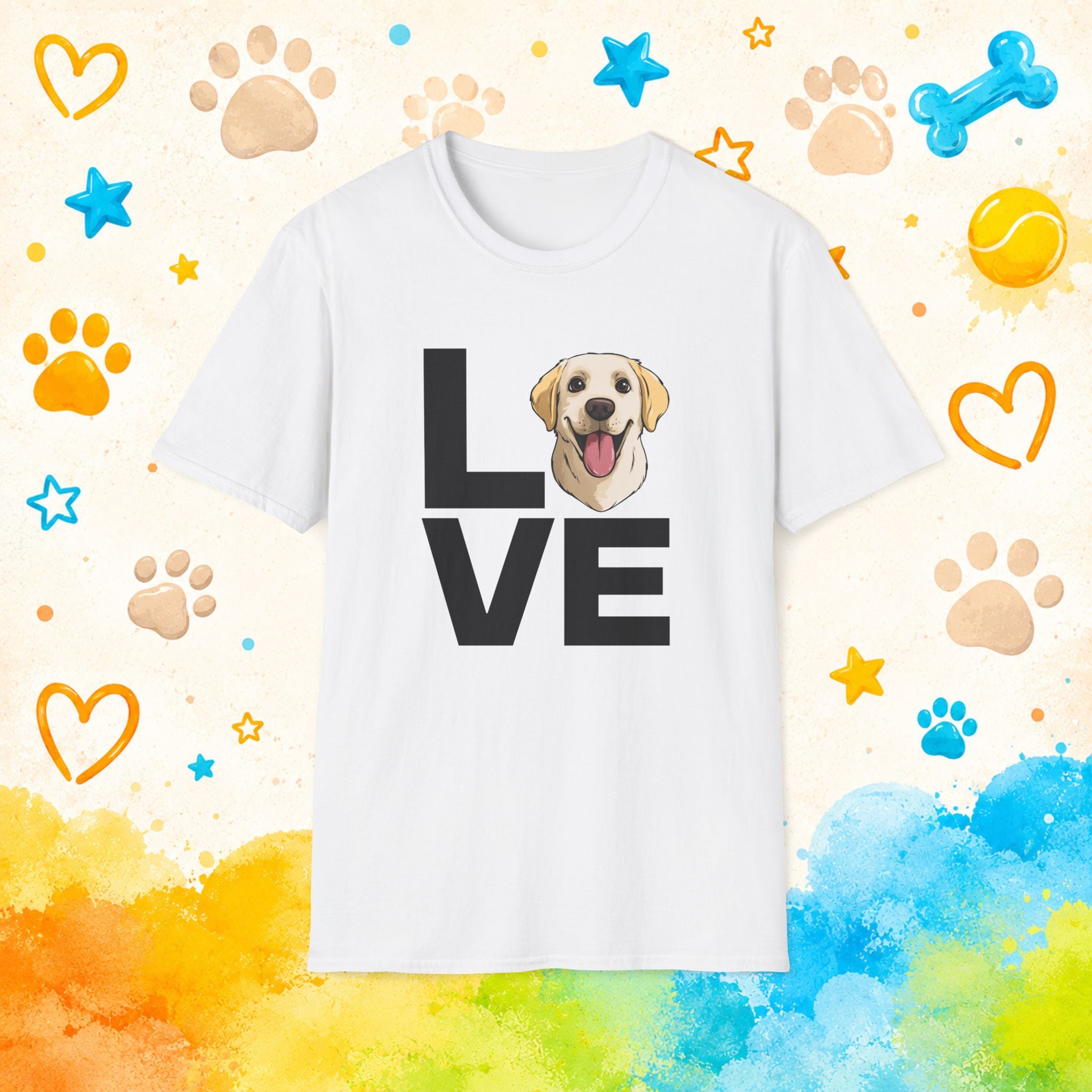 Labrador LOVE Graphic Tee
