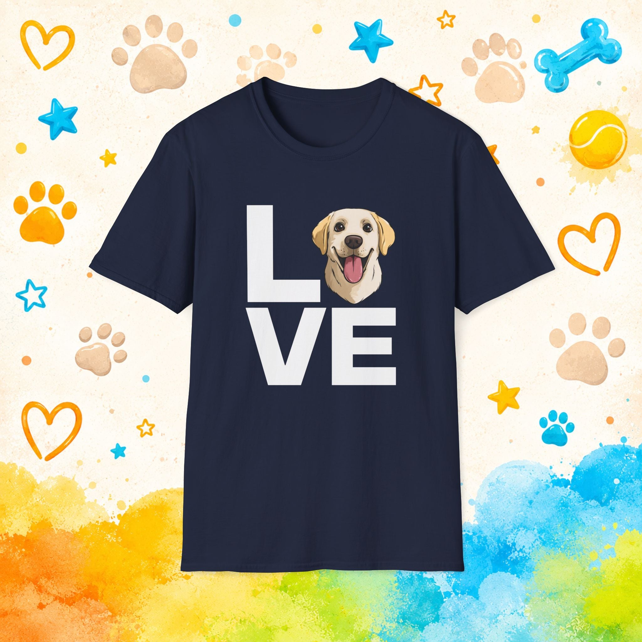 Labrador LOVE Graphic Tee