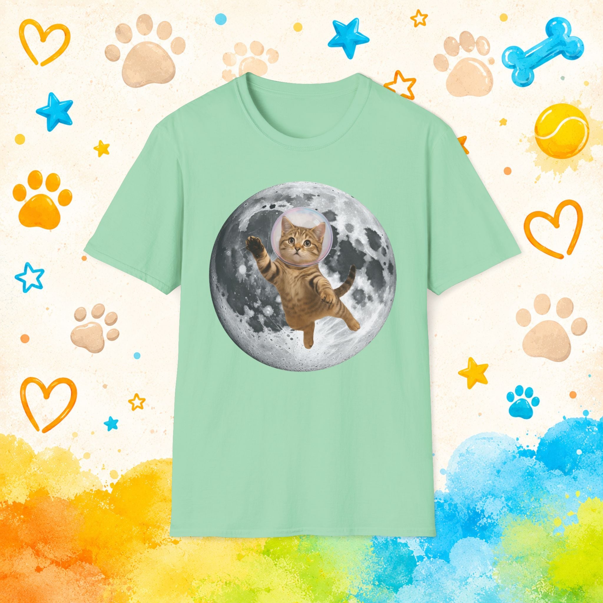 Cat Astronaut Kitty T‑Shirt