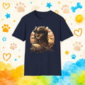 Pilot Cat T-Shirt — Vintage Aviator Cat Graphic Tee