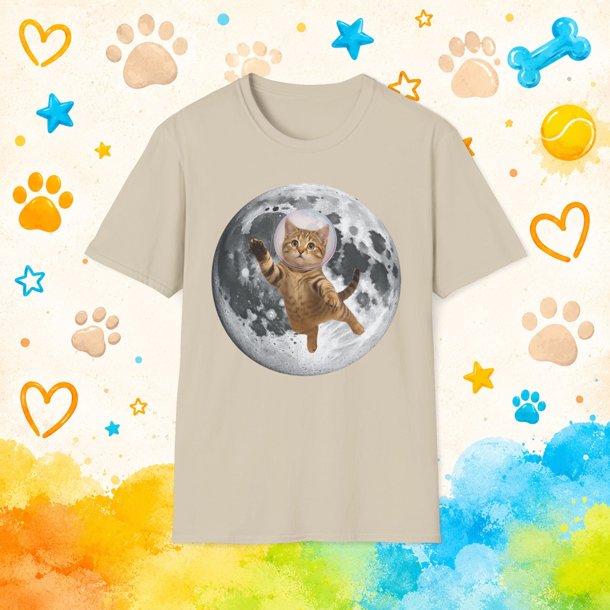 Cat Astronaut Kitty T‑Shirt