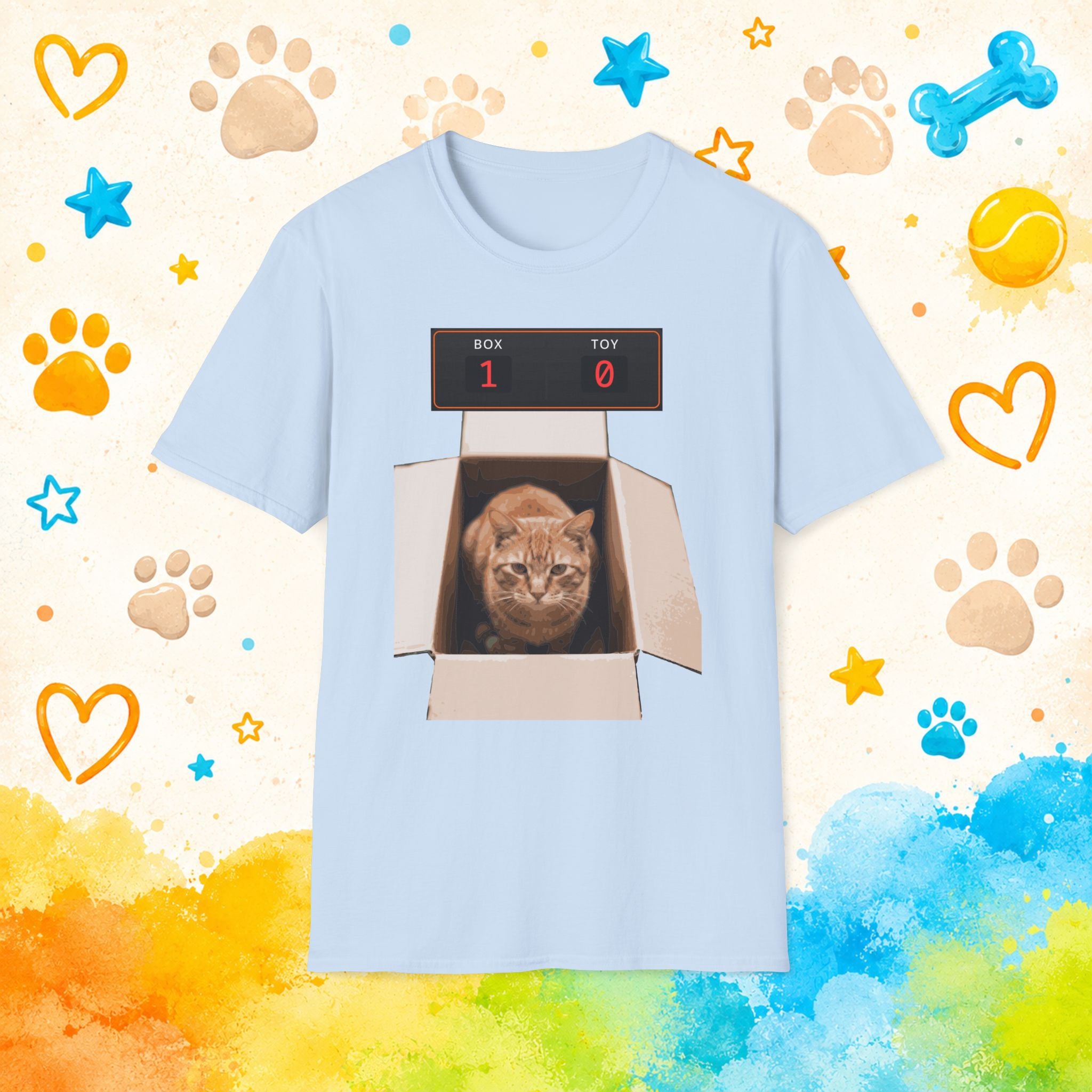 Cat in a Box T-Shirt
