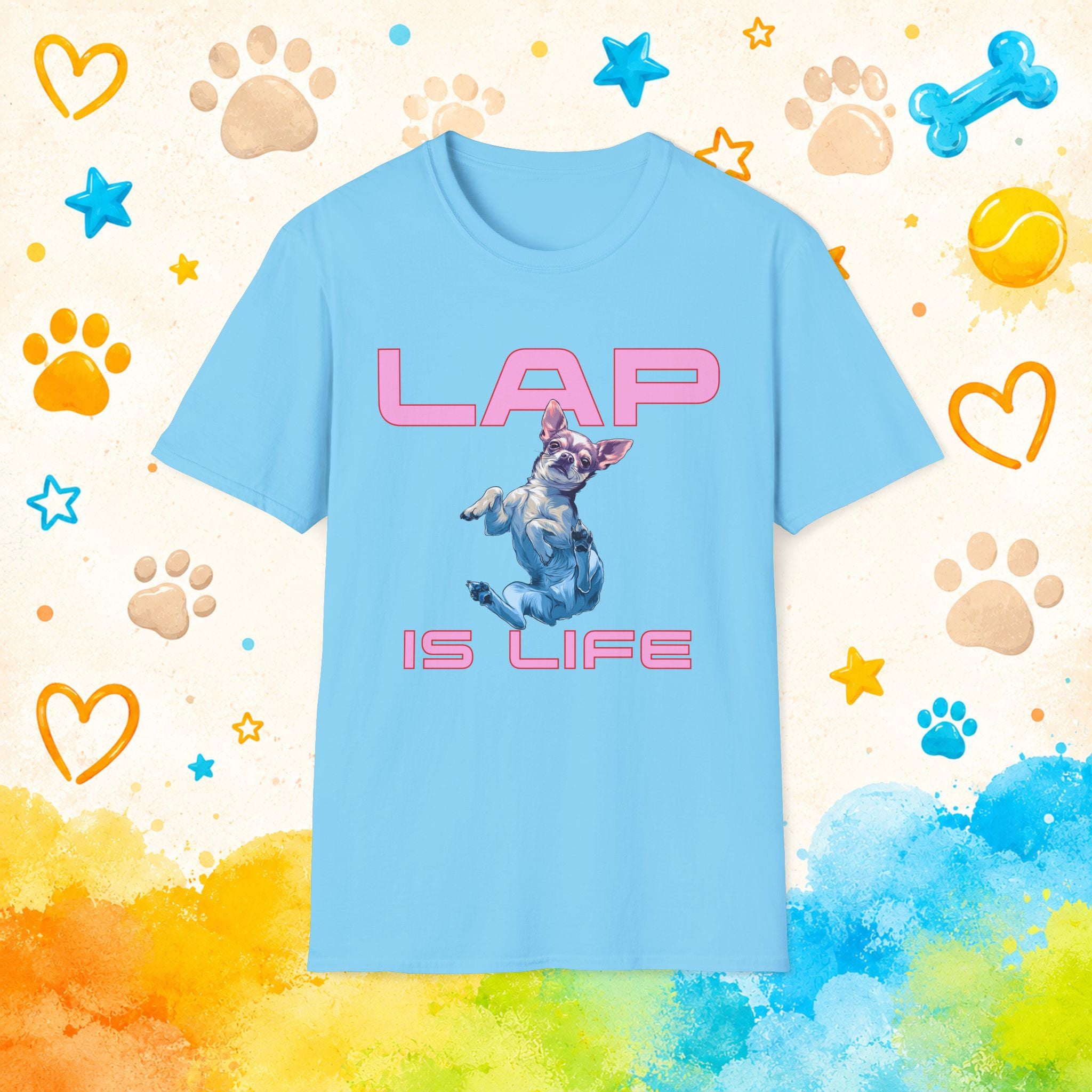 Chihuahua Lap Is Life Funny T-Shirt