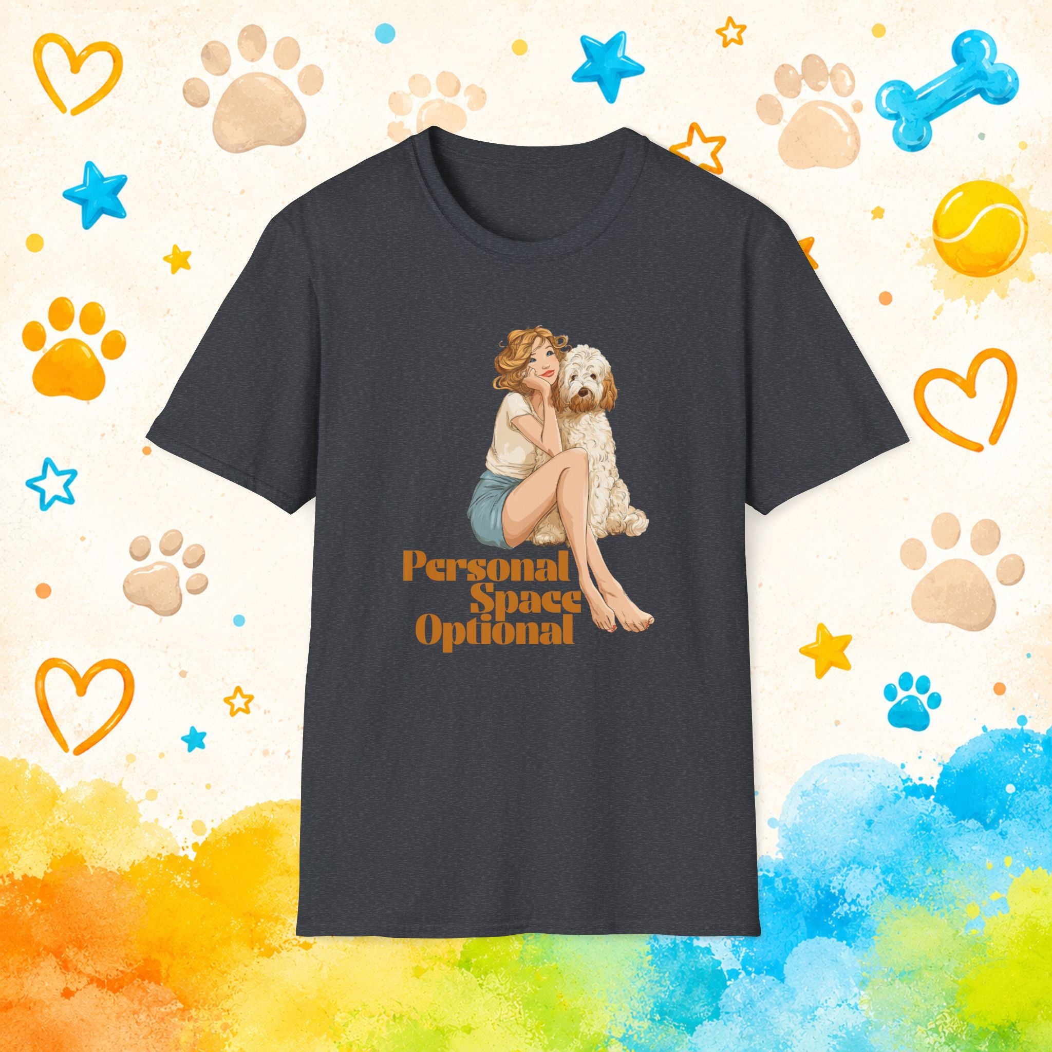 Goldendoodle Personal Space Optional T-Shirt