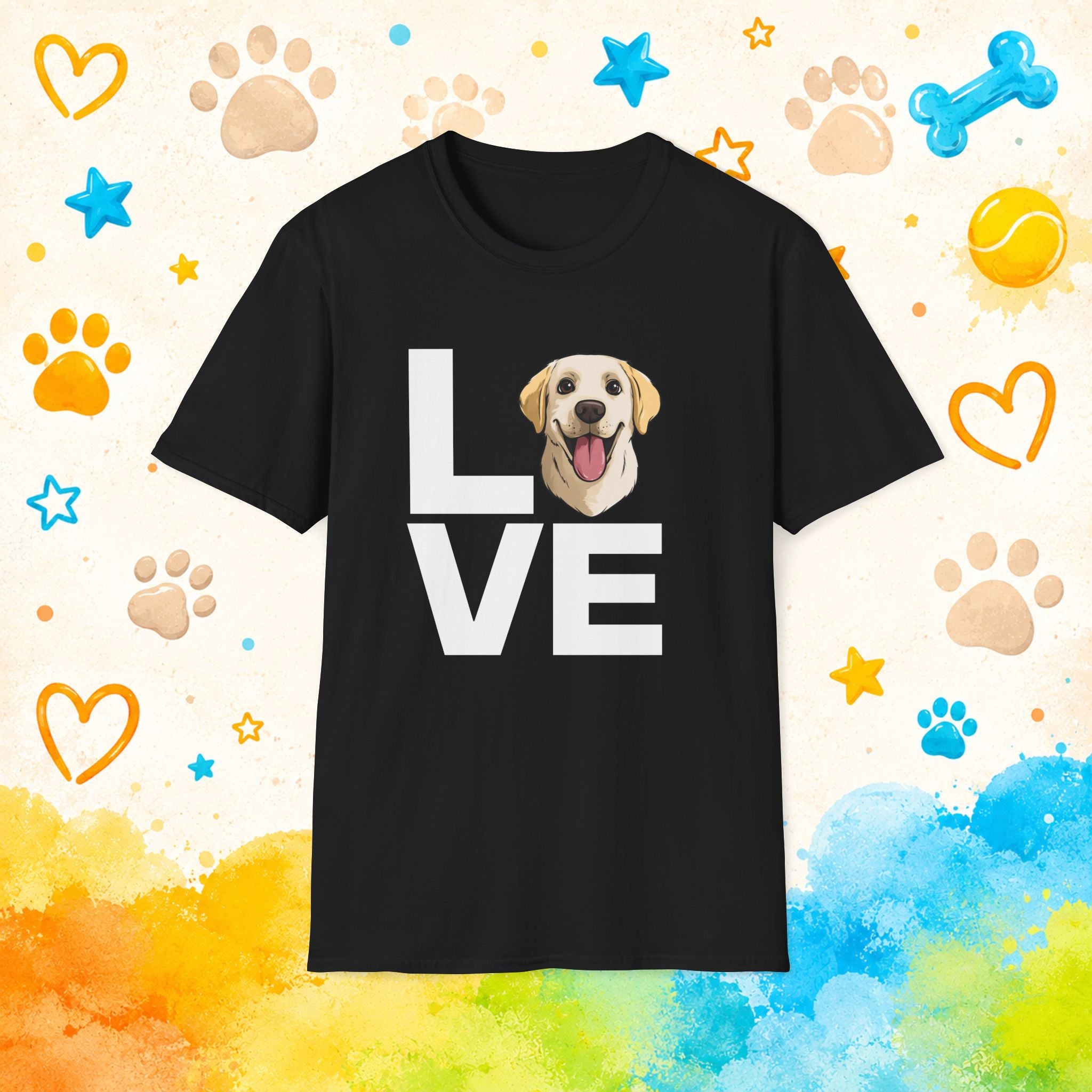 Labrador LOVE Graphic Tee