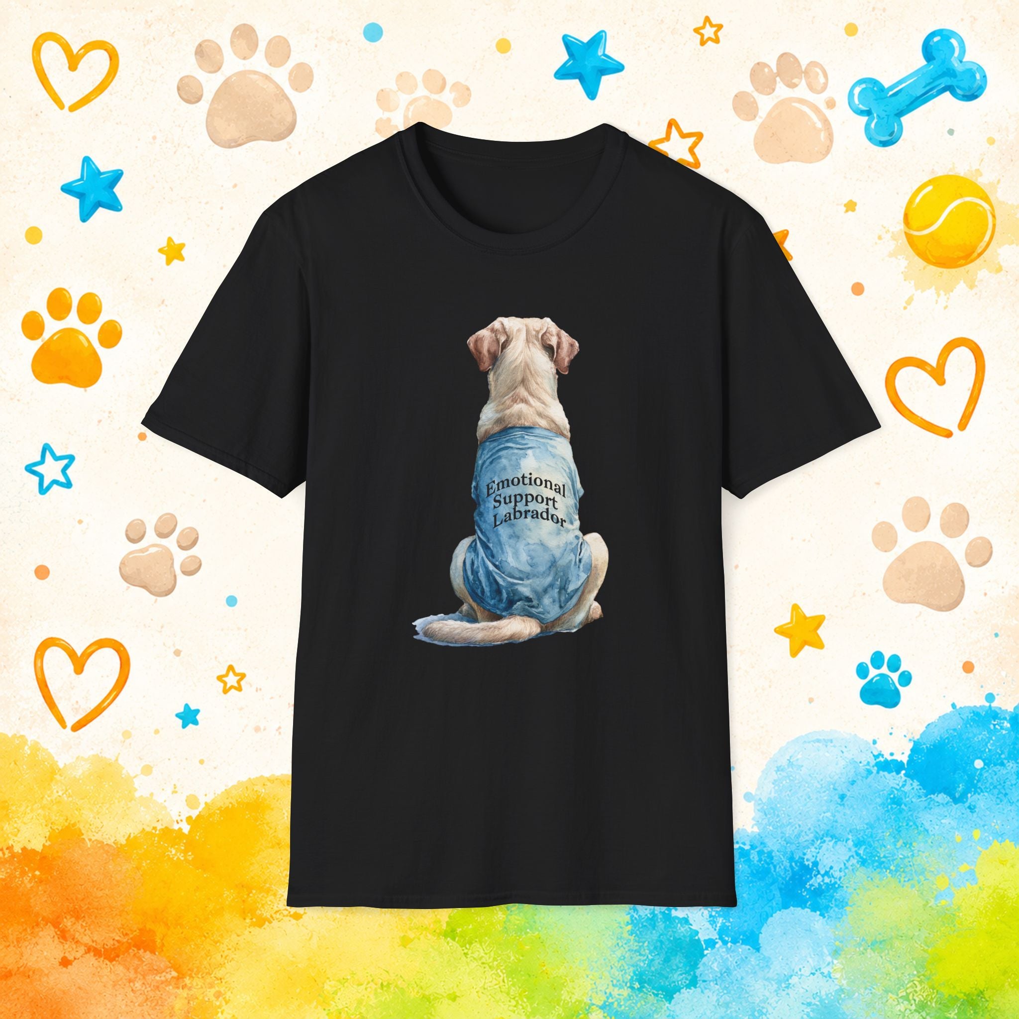 Emotional Support Labrador T-Shirt