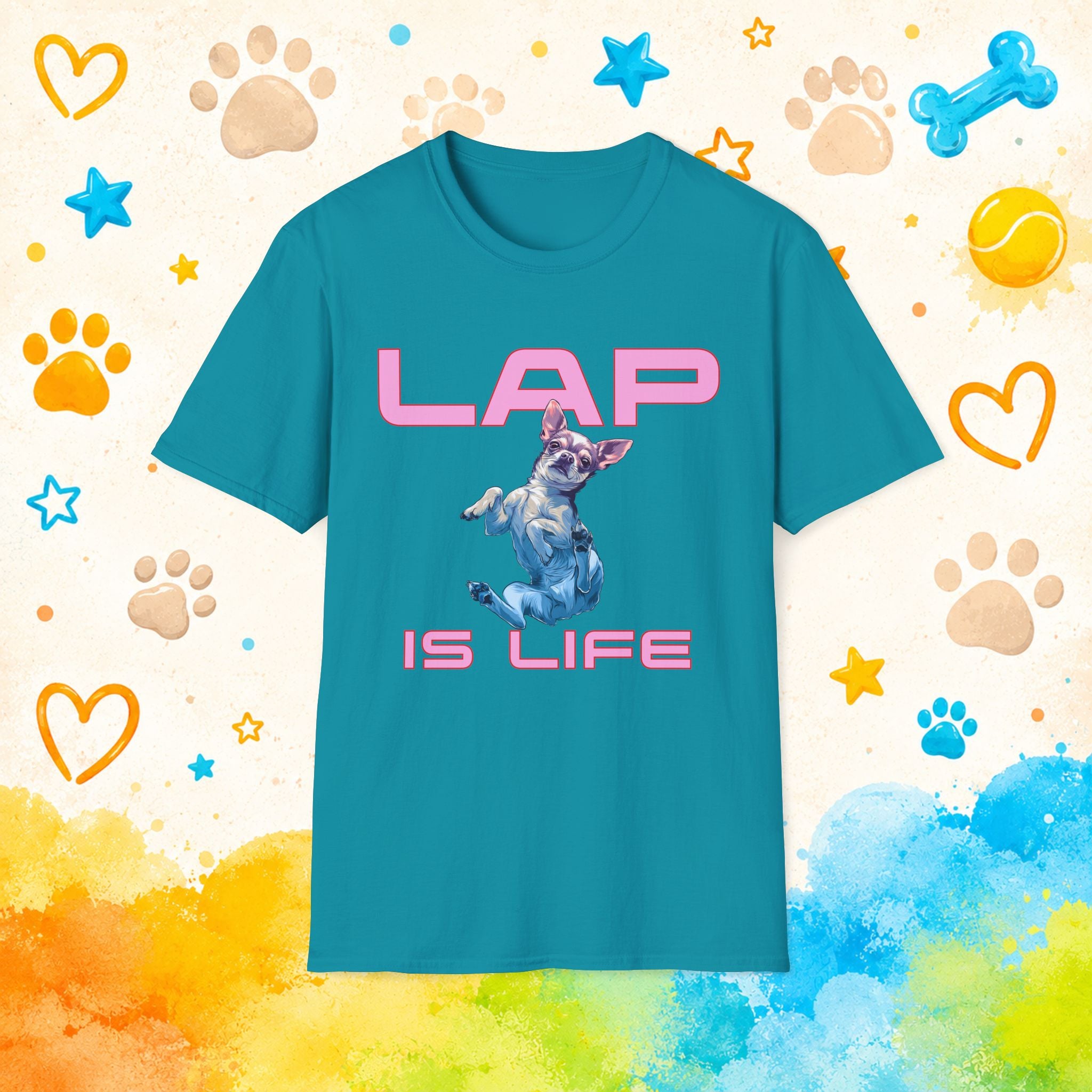 Chihuahua Lap Is Life Funny T-Shirt