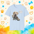 Labrador Retriever What? Funny T-Shirt – Shoe Chewer Humor Tee