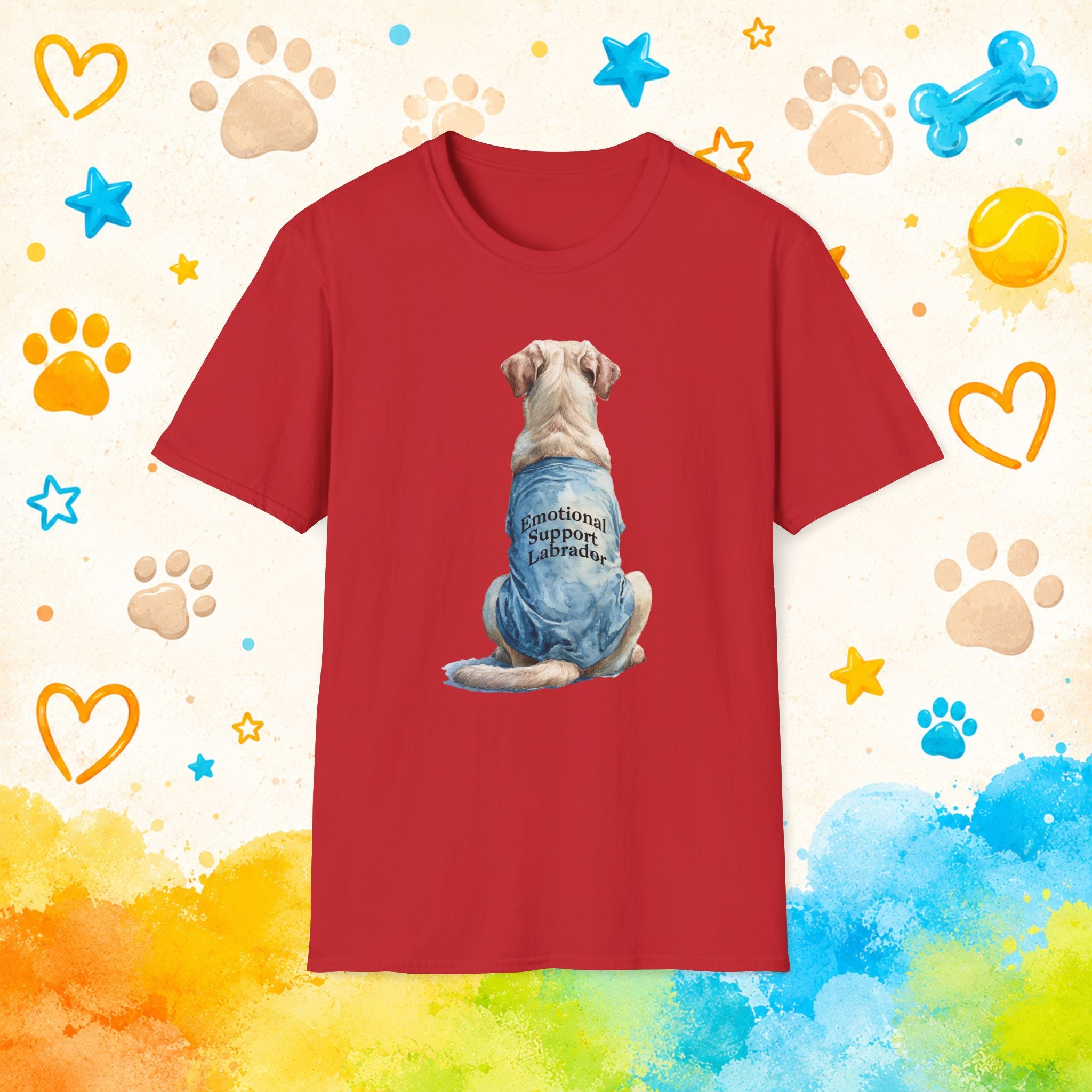 Emotional Support Labrador T-Shirt