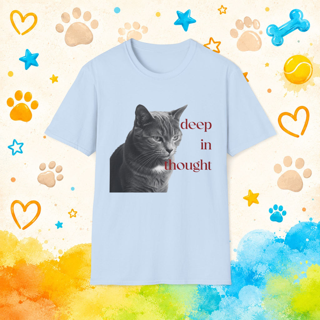 Cat Deep in ThoughtT-Shirt