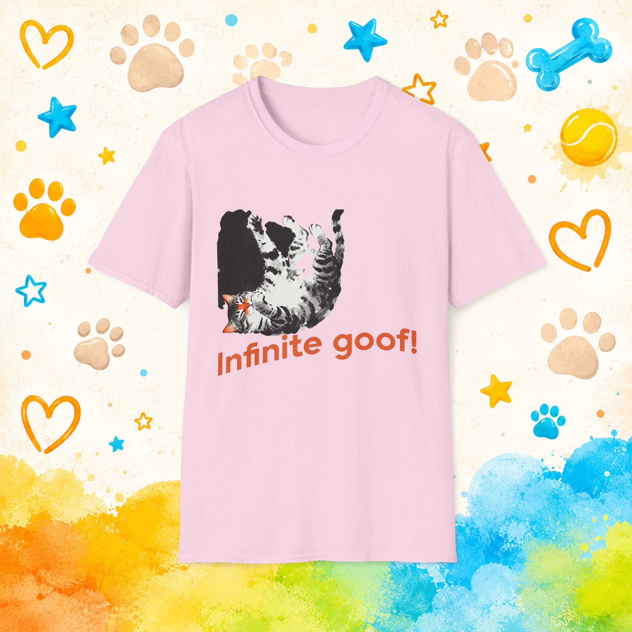 Cat 'Infinite Goof!' T-shirt