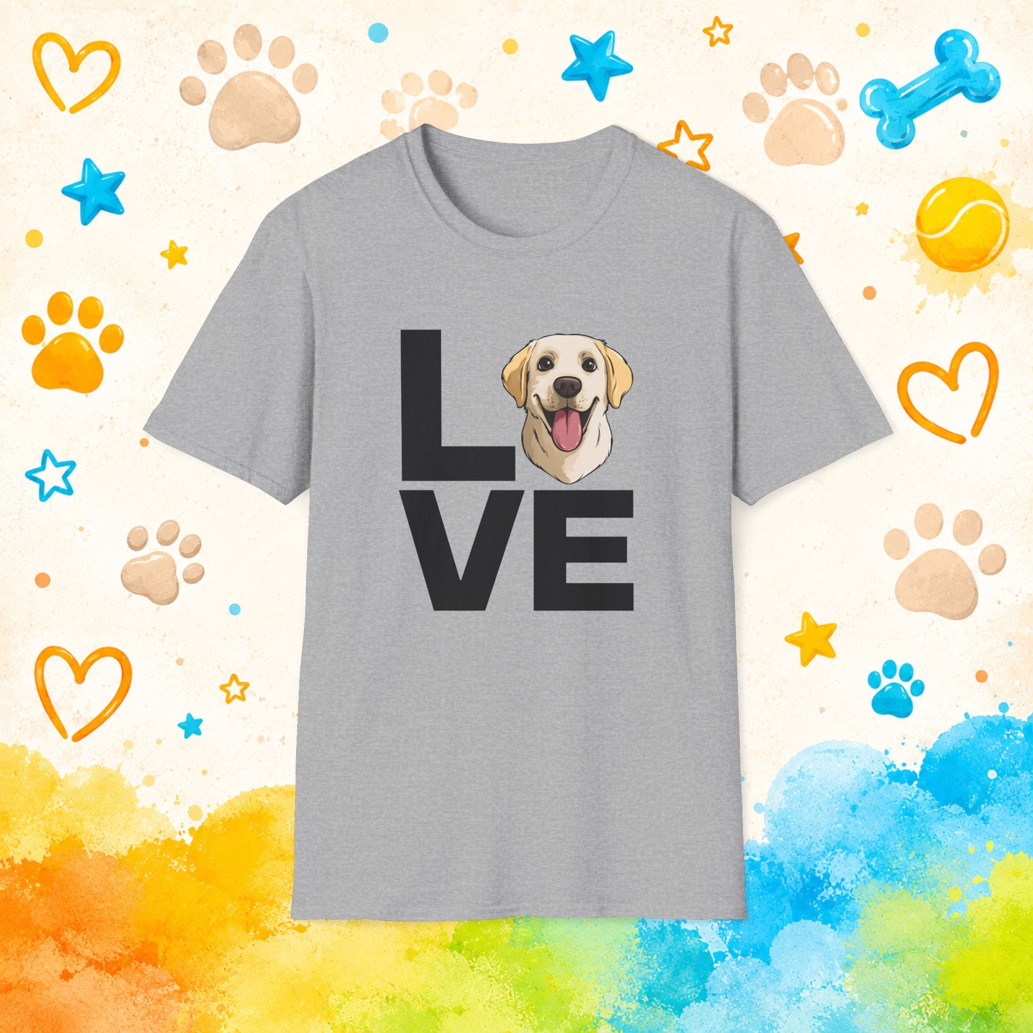 Labrador LOVE Graphic Tee