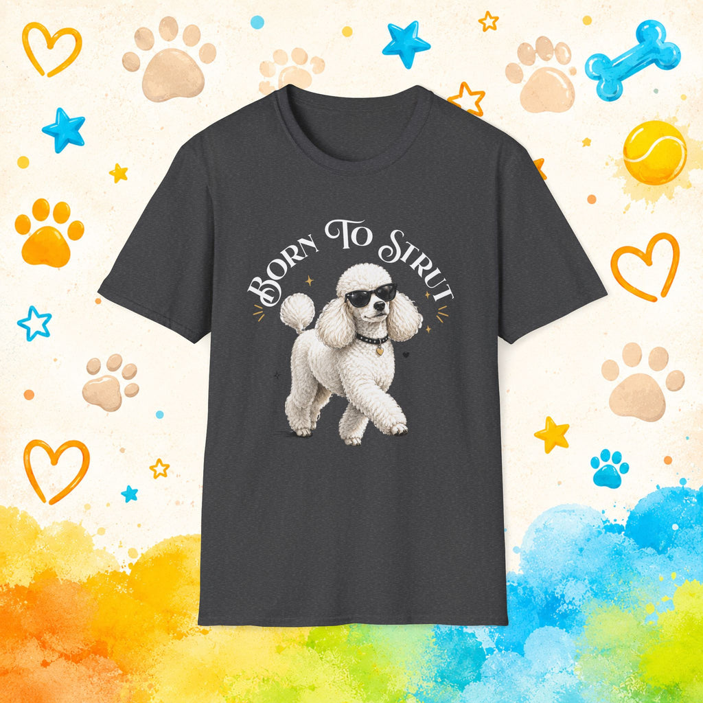 Born to Strut – Cool Poodle Sunglasses Design