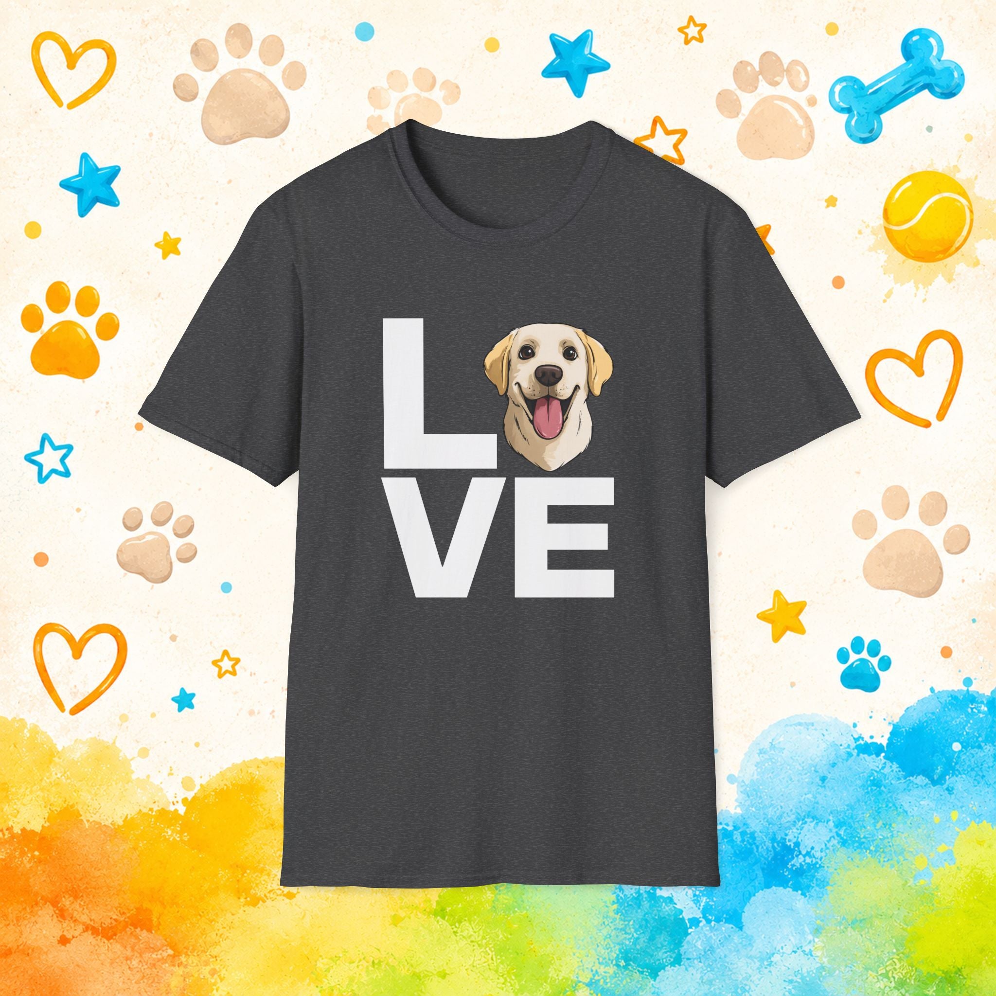 Labrador LOVE Graphic Tee