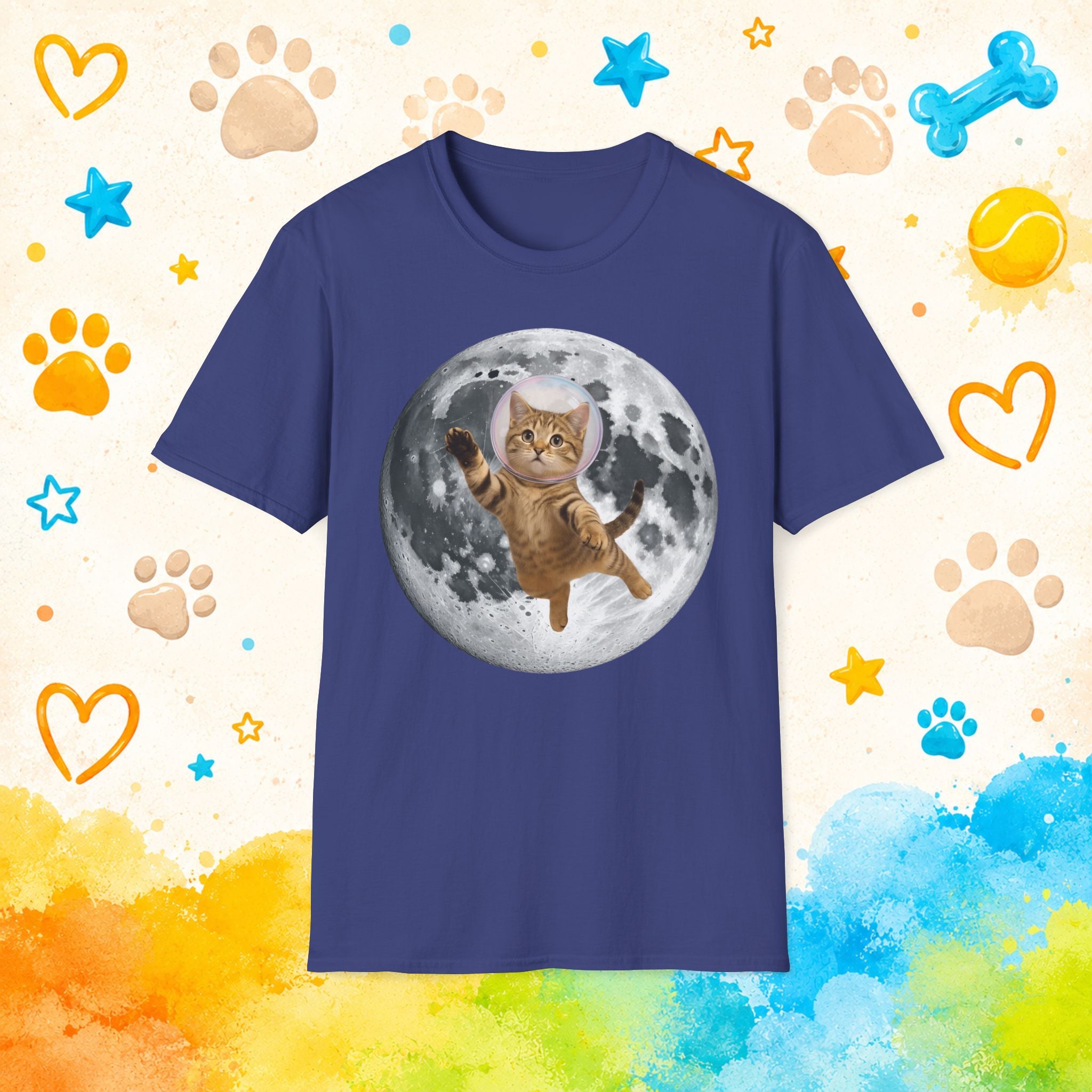Cat Astronaut Kitty T‑Shirt
