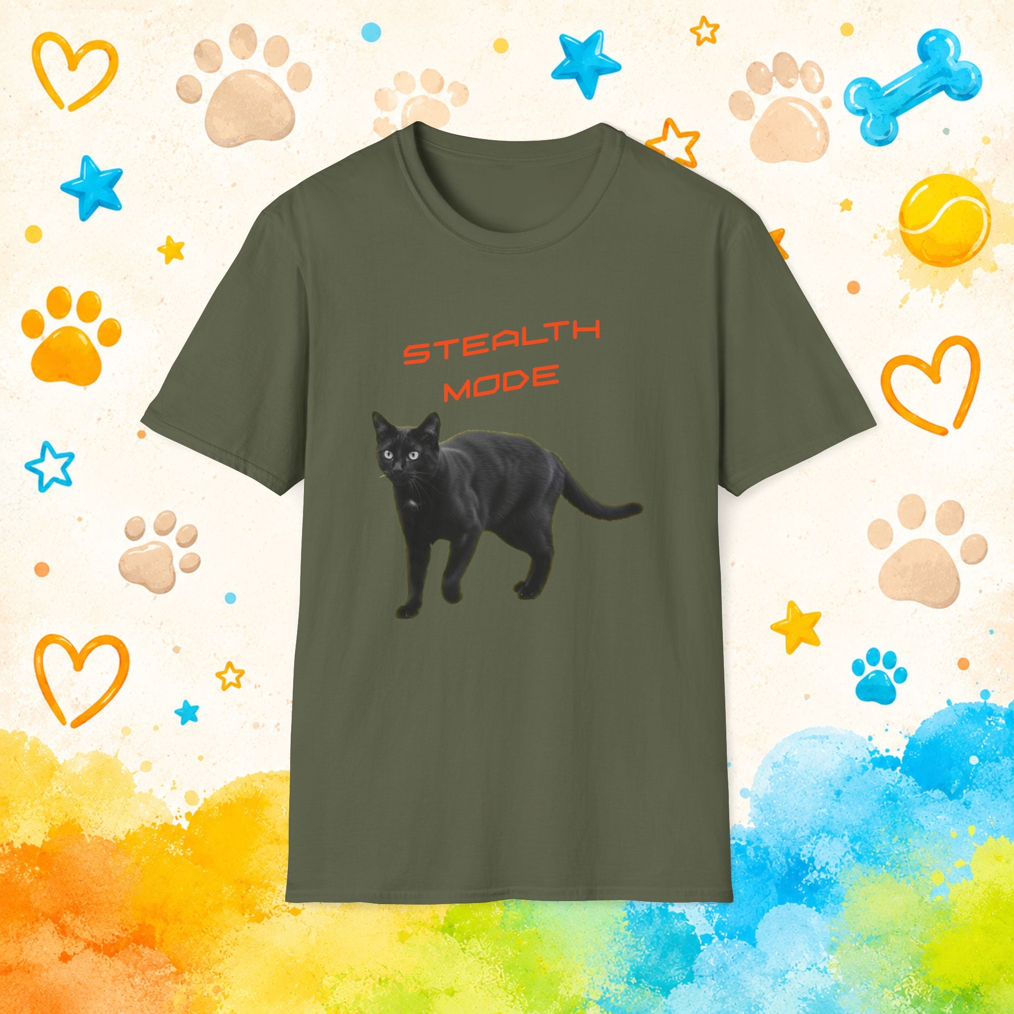 Cat Stealth Mode T-Shirt