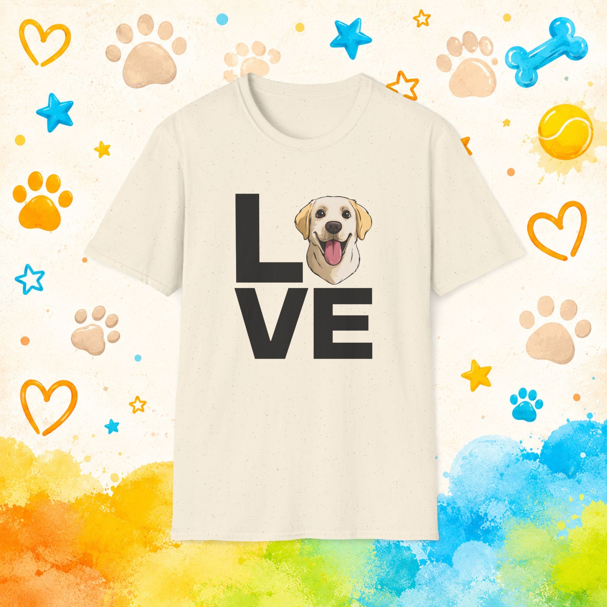 Labrador LOVE Graphic Tee