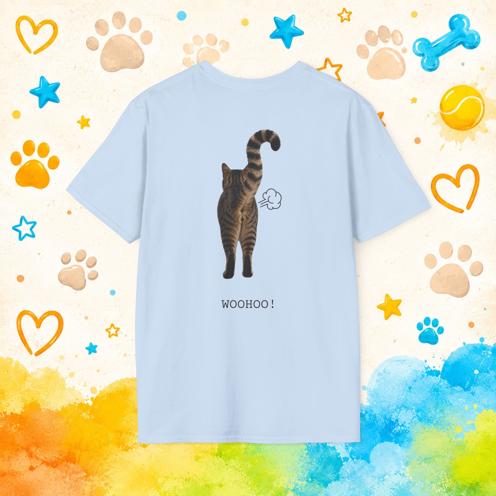 Cat Conga Line Funny T-shirt