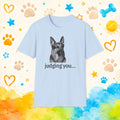 German Shepherd Judging You Funny T-shirt