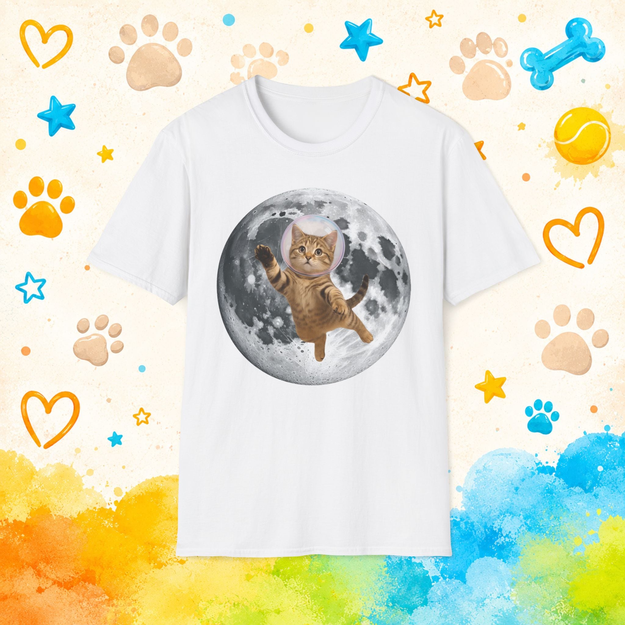 Cat Astronaut Kitty T‑Shirt