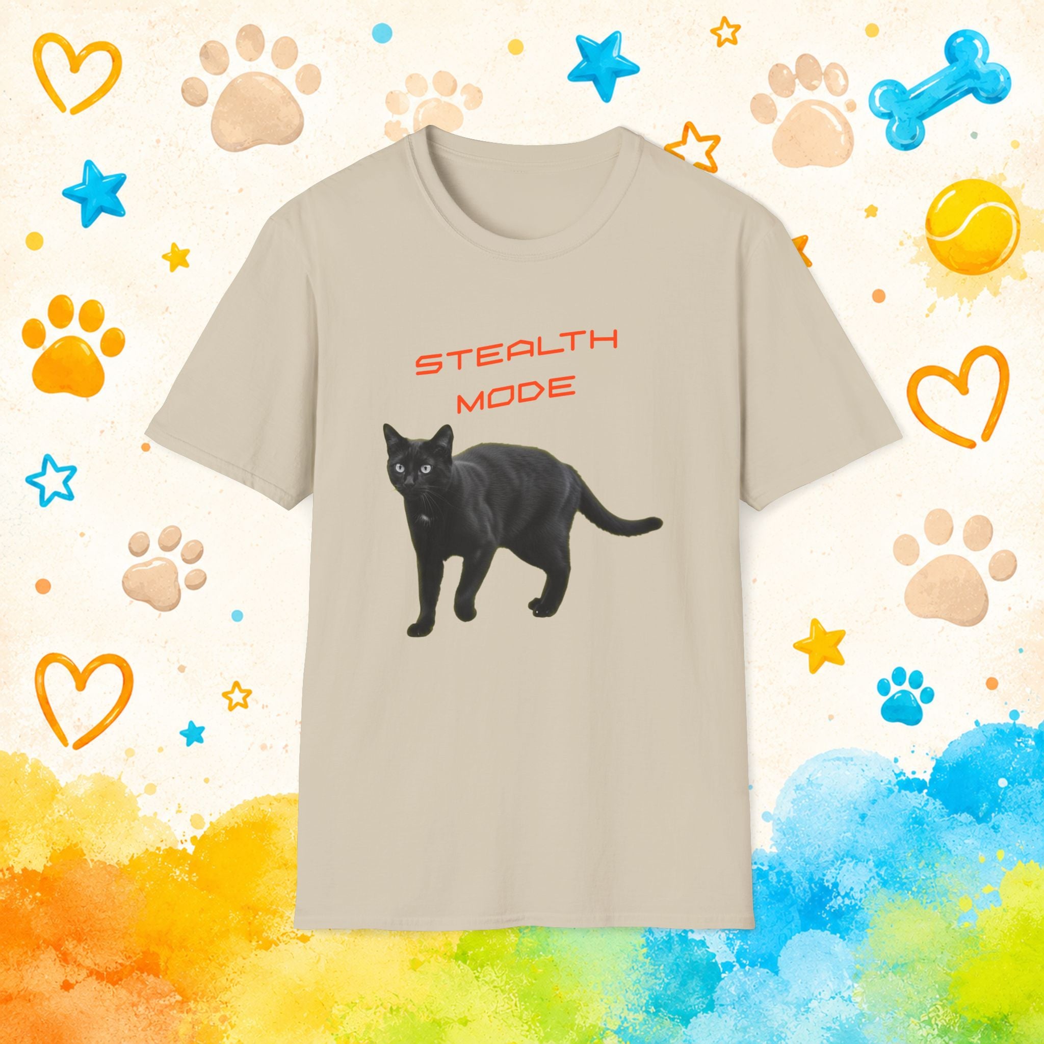 Cat Stealth Mode T-Shirt