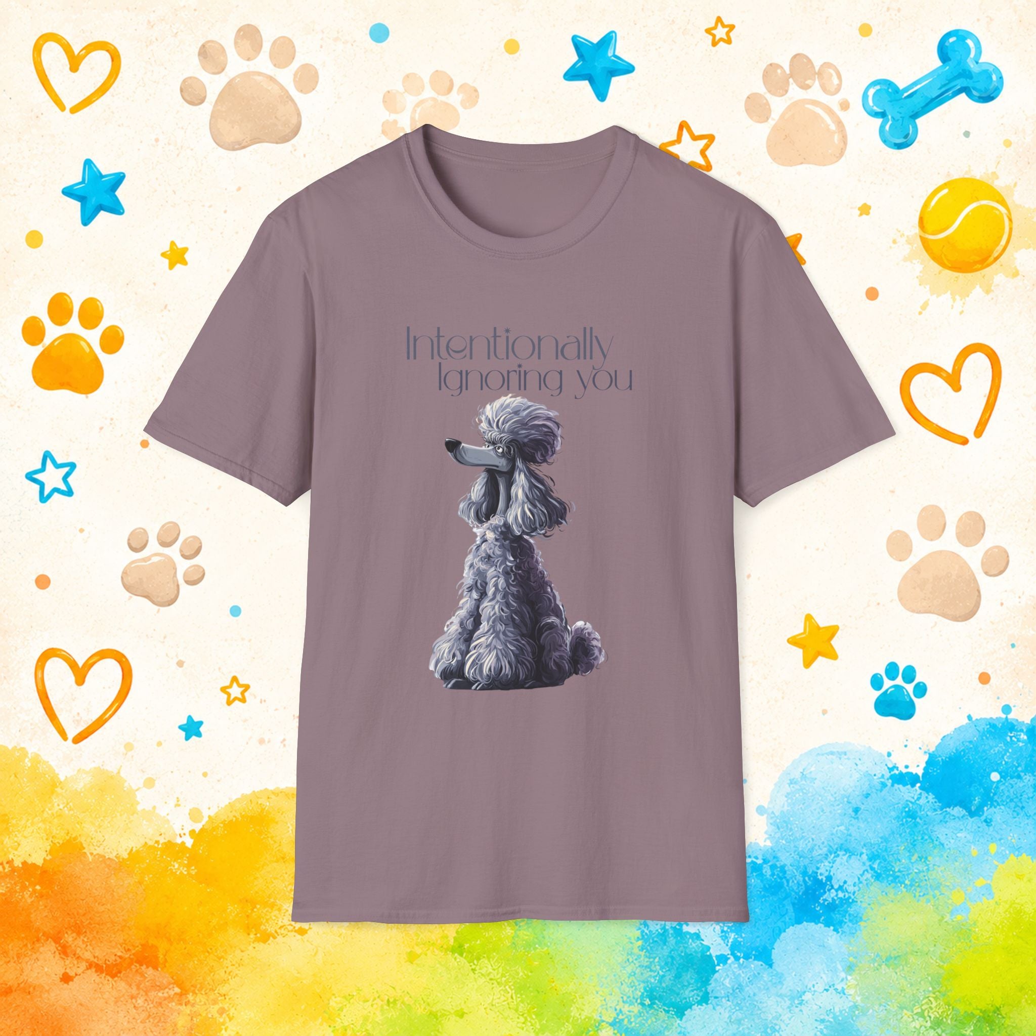 Poodle 'Intentionally Ignoring You' T-Shirt