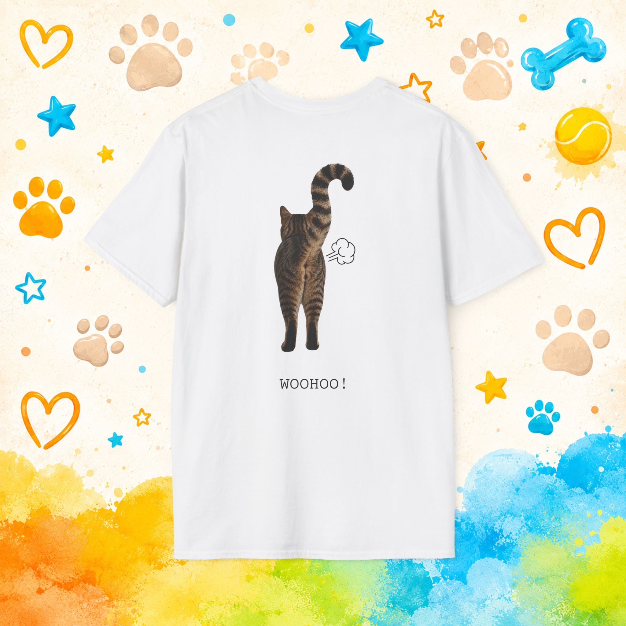 Cat Conga Line Funny T-shirt