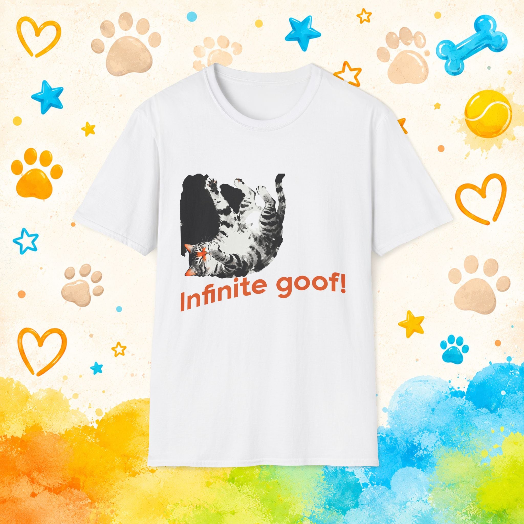 Cat 'Infinite Goof!' T-shirt