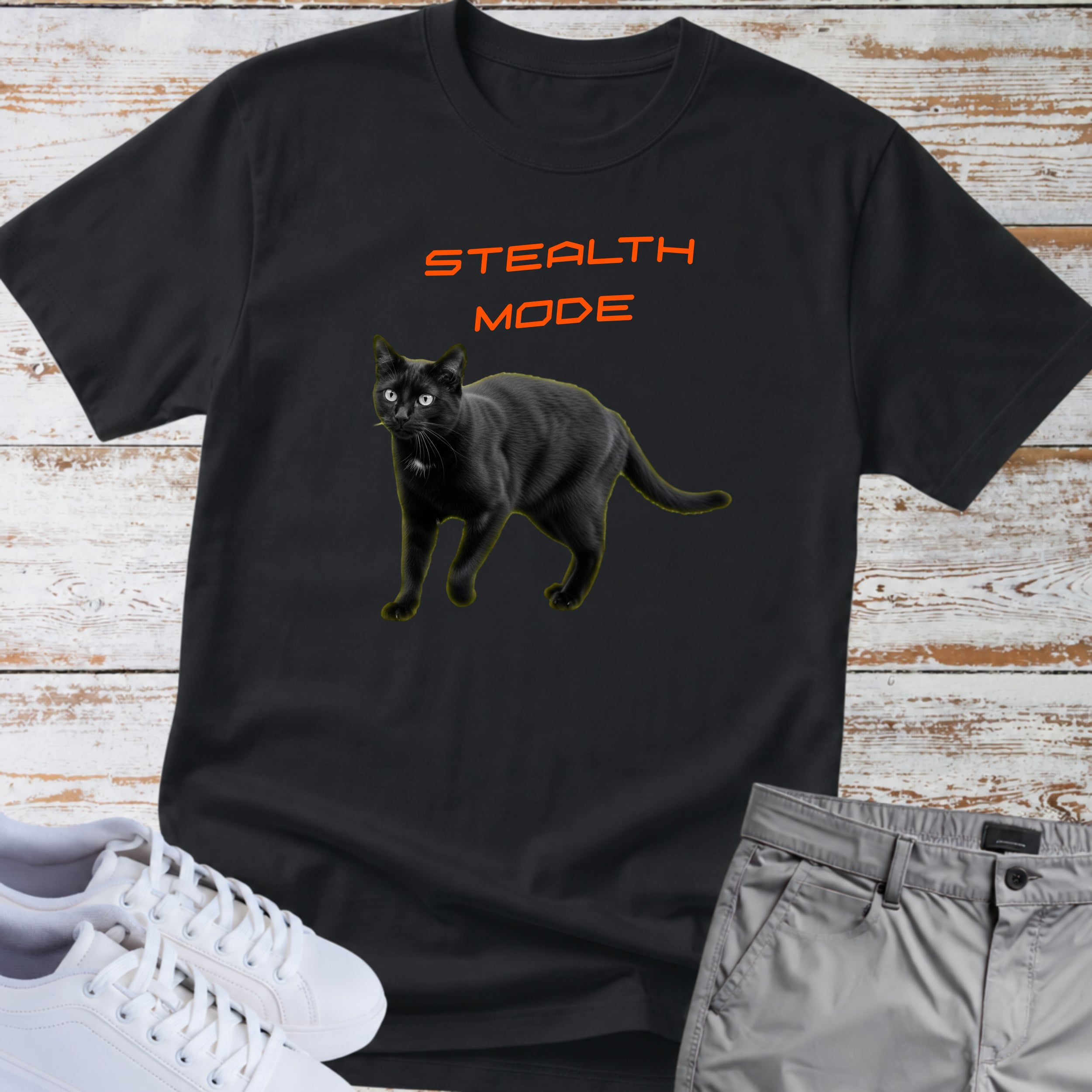 Cat Stealth Mode T-Shirt