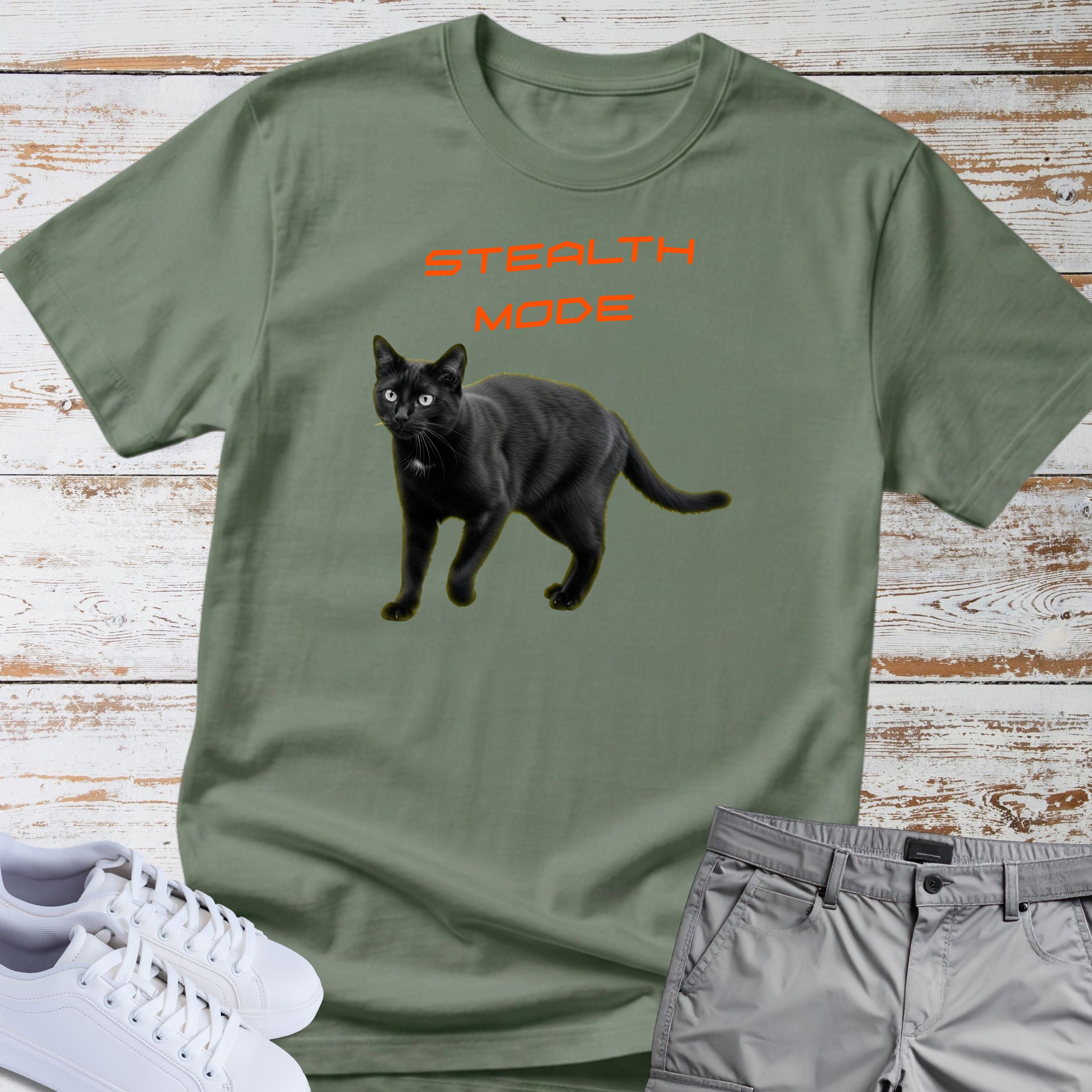 Cat Stealth Mode T-Shirt