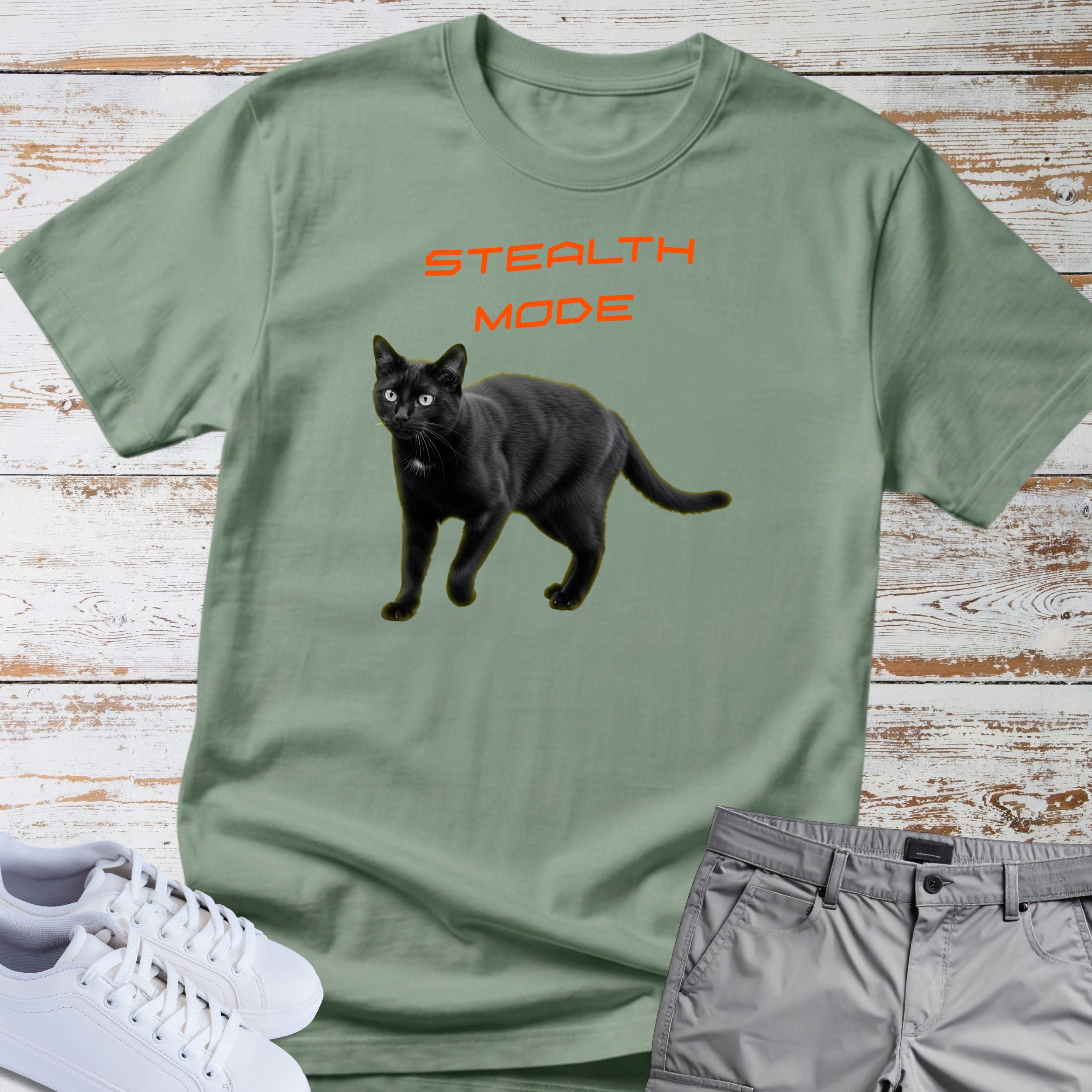 Cat Stealth Mode T-Shirt