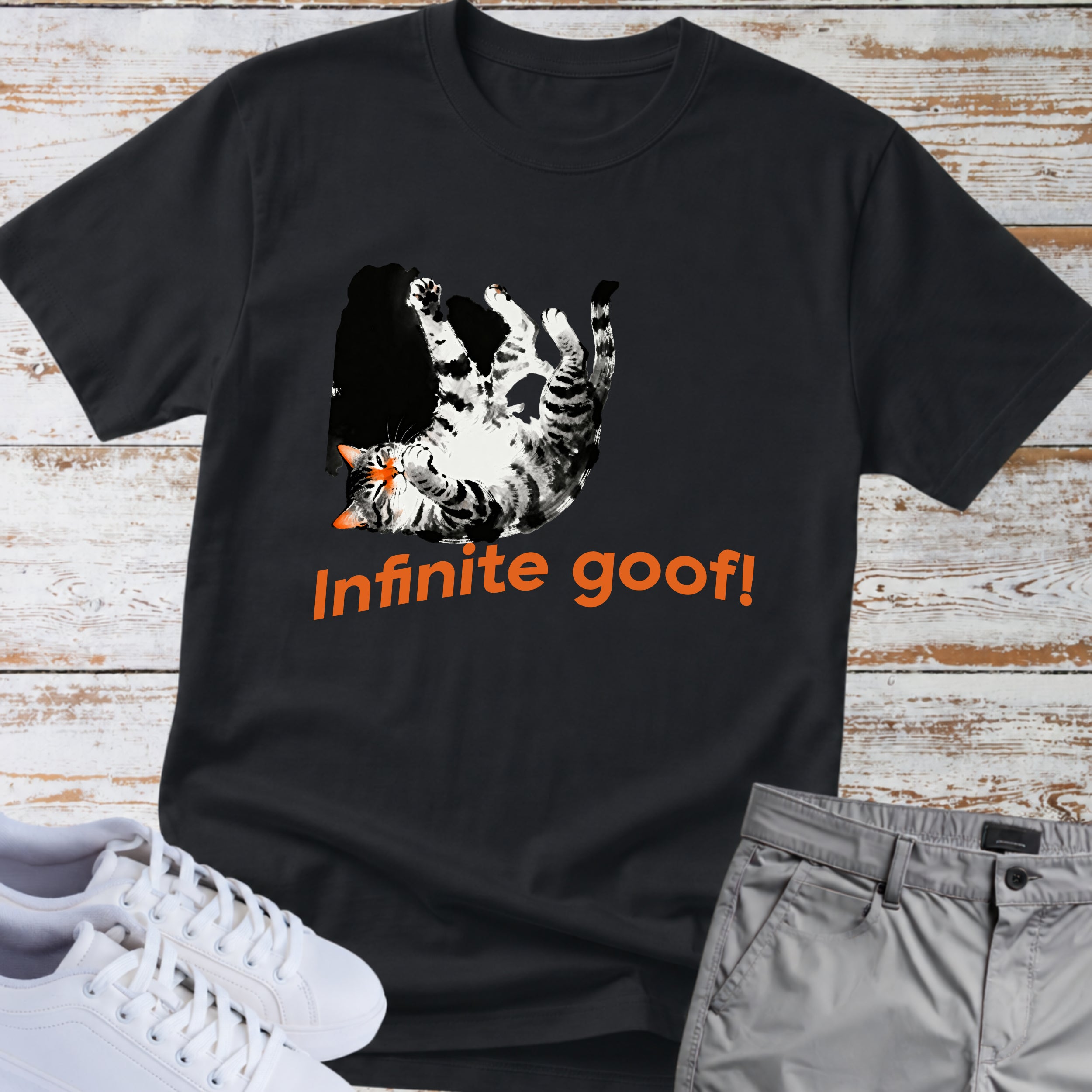 Cat 'Infinite Goof!' T-shirt