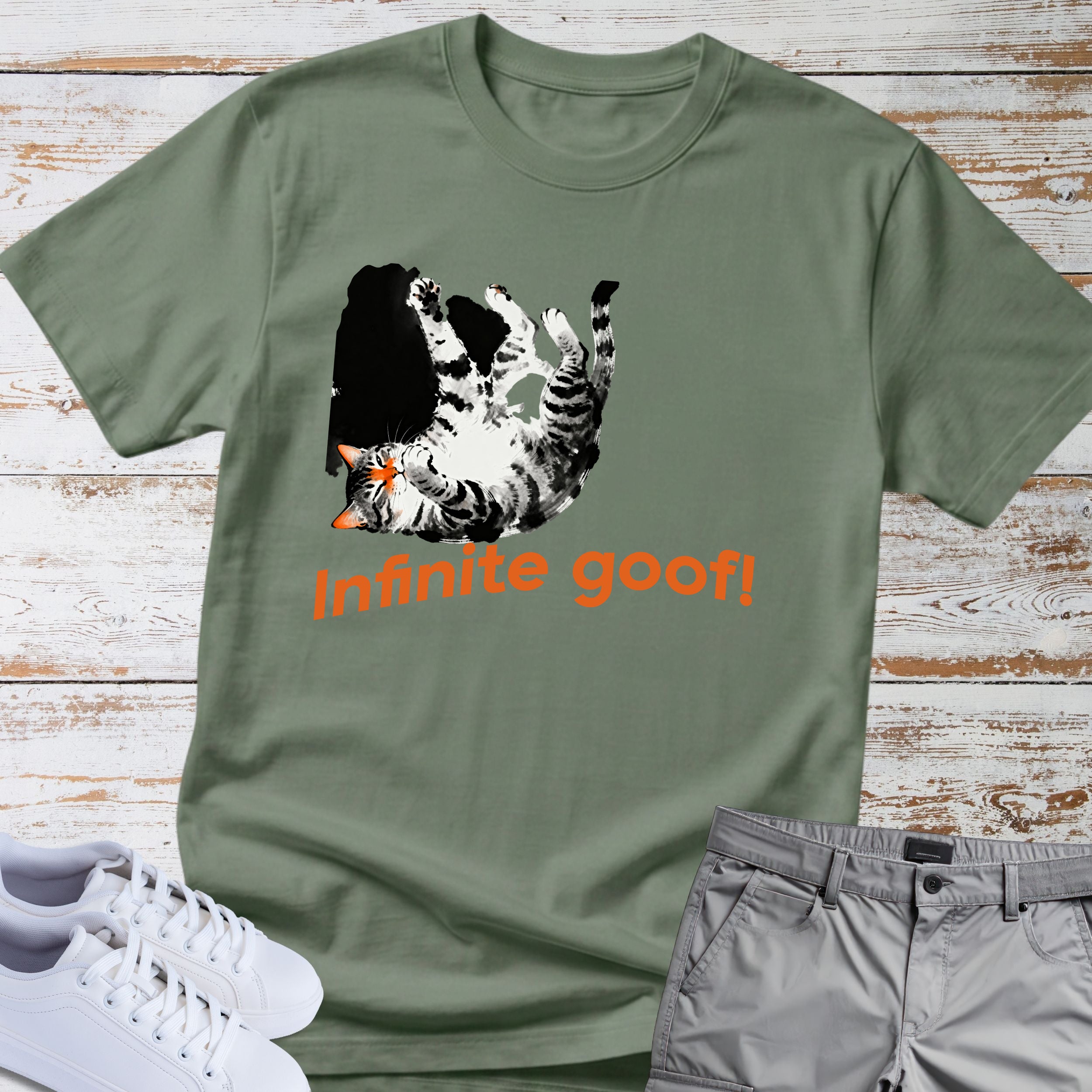 Cat 'Infinite Goof!' T-shirt